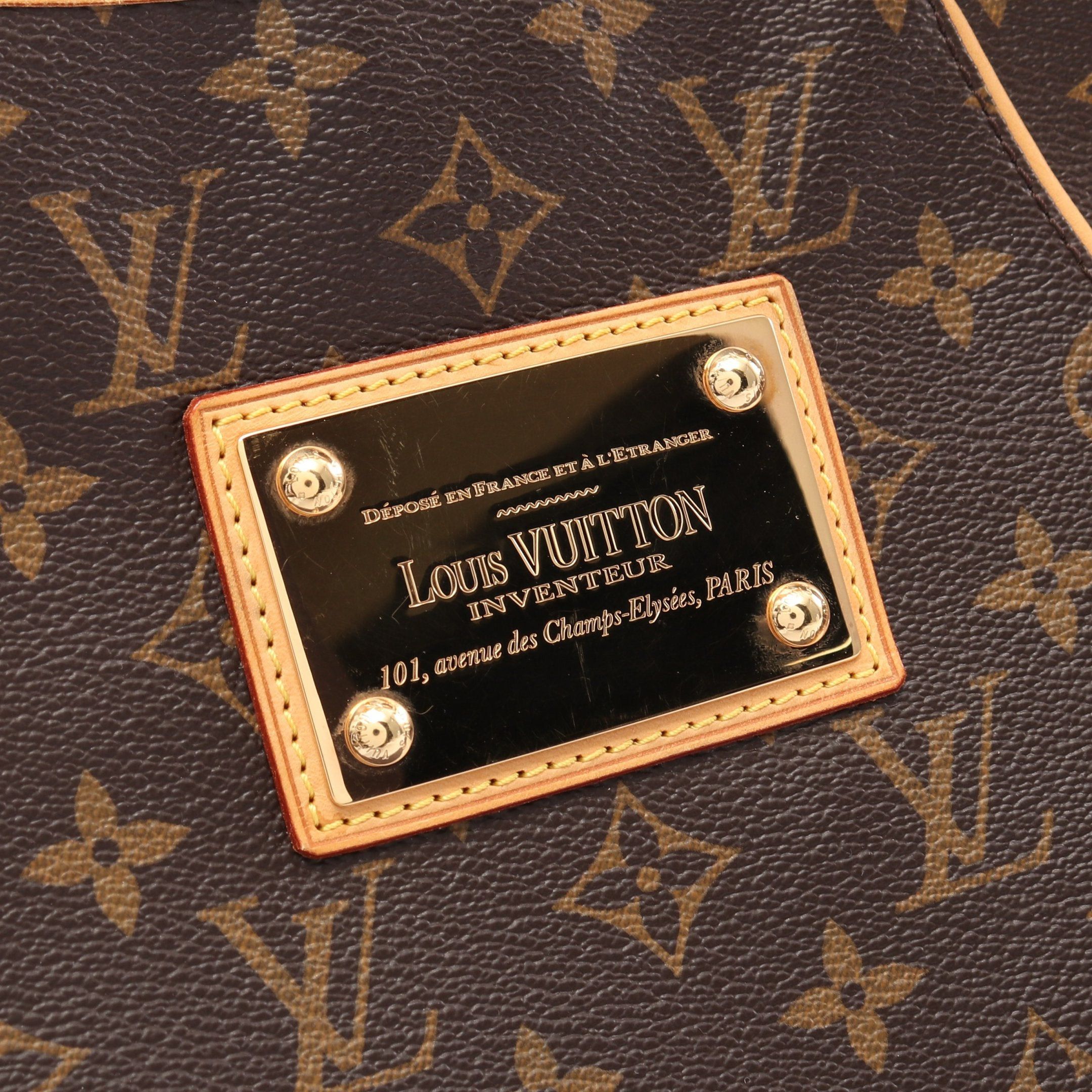 Louis Vuitton Louis Vuitton Galliera Pm Monogram One Shoulder Bag Leather Brown Size ONE SIZE - 9 Thumbnail