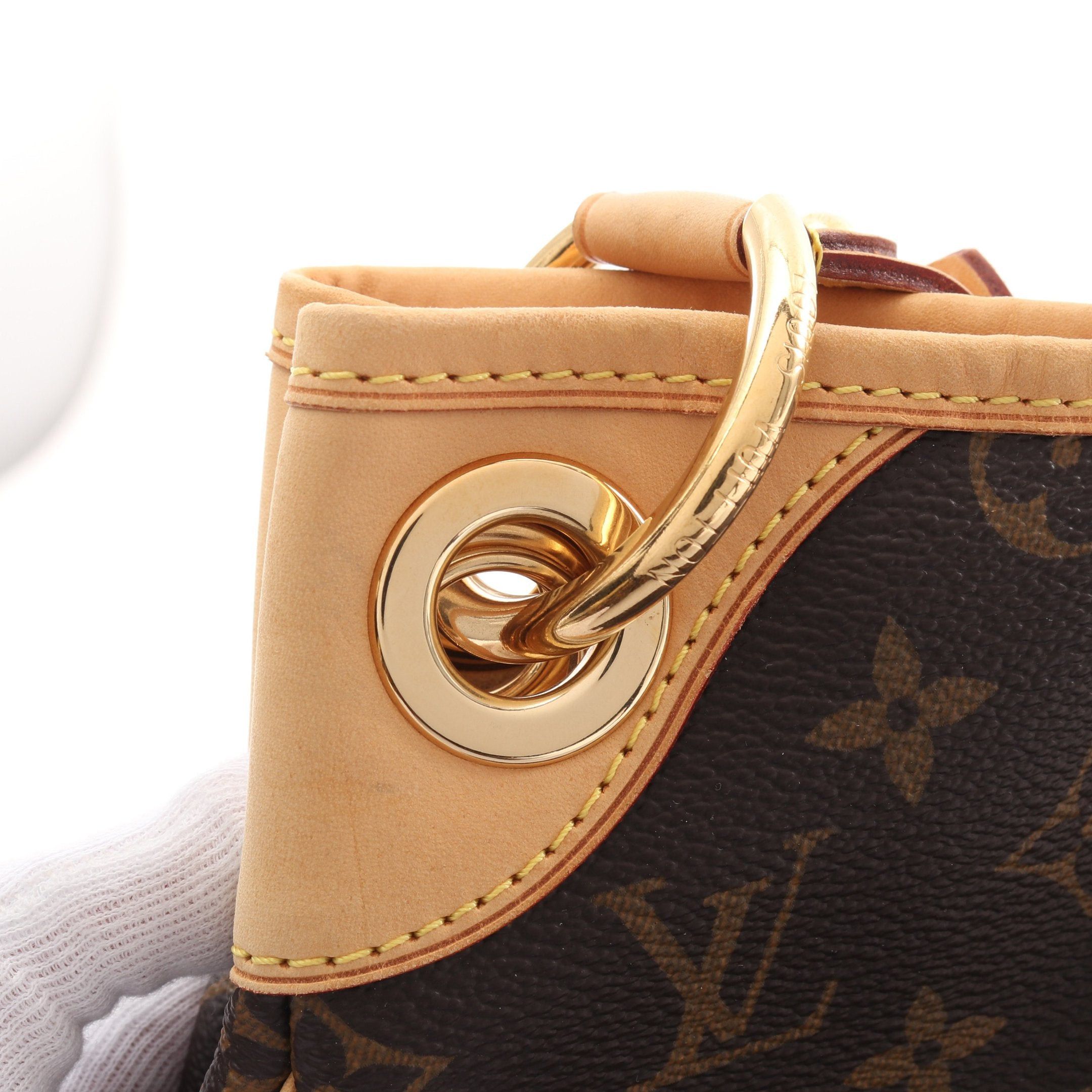 Louis Vuitton Louis Vuitton Galliera Pm Monogram One Shoulder Bag Leather Brown Size ONE SIZE - 10 Thumbnail