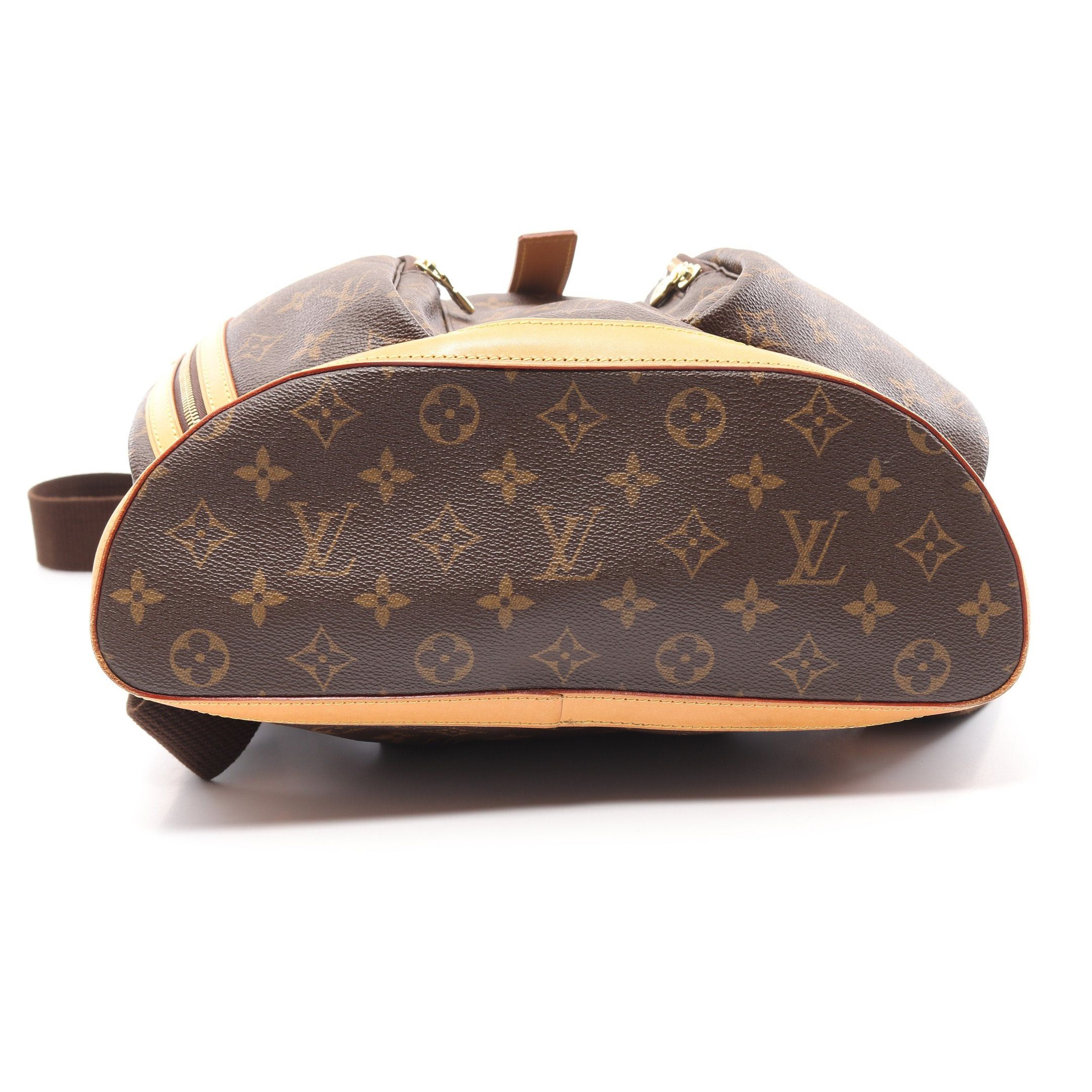 Louis Vuitton Louis Vuitton Sac Ad Bosforo Monogram Backpack Rucksack Leather Brown Size ONE SIZE - 12 Thumbnail