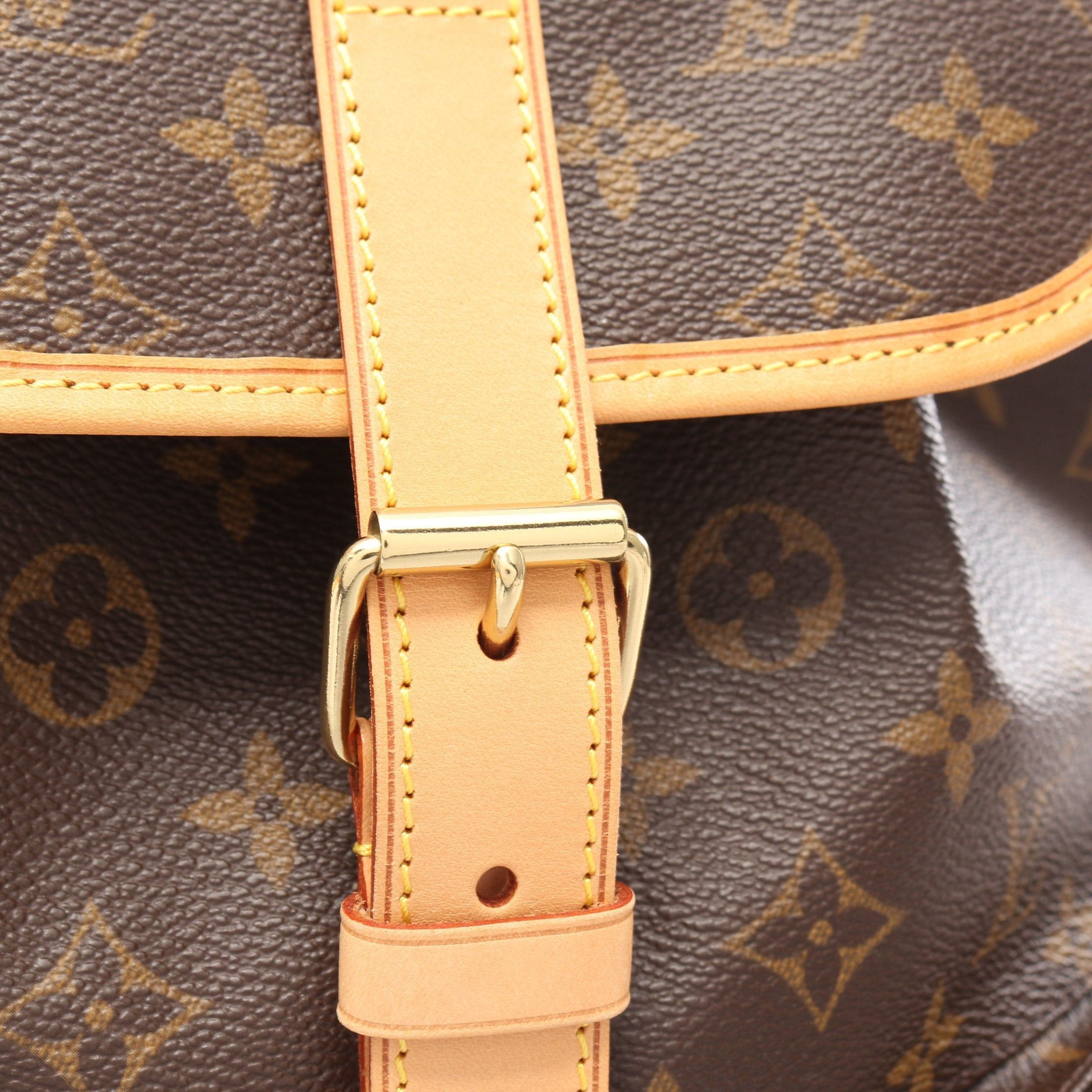 Louis Vuitton Louis Vuitton Sac Ad Bosforo Monogram Backpack Rucksack Leather Brown Size ONE SIZE - 10 Thumbnail