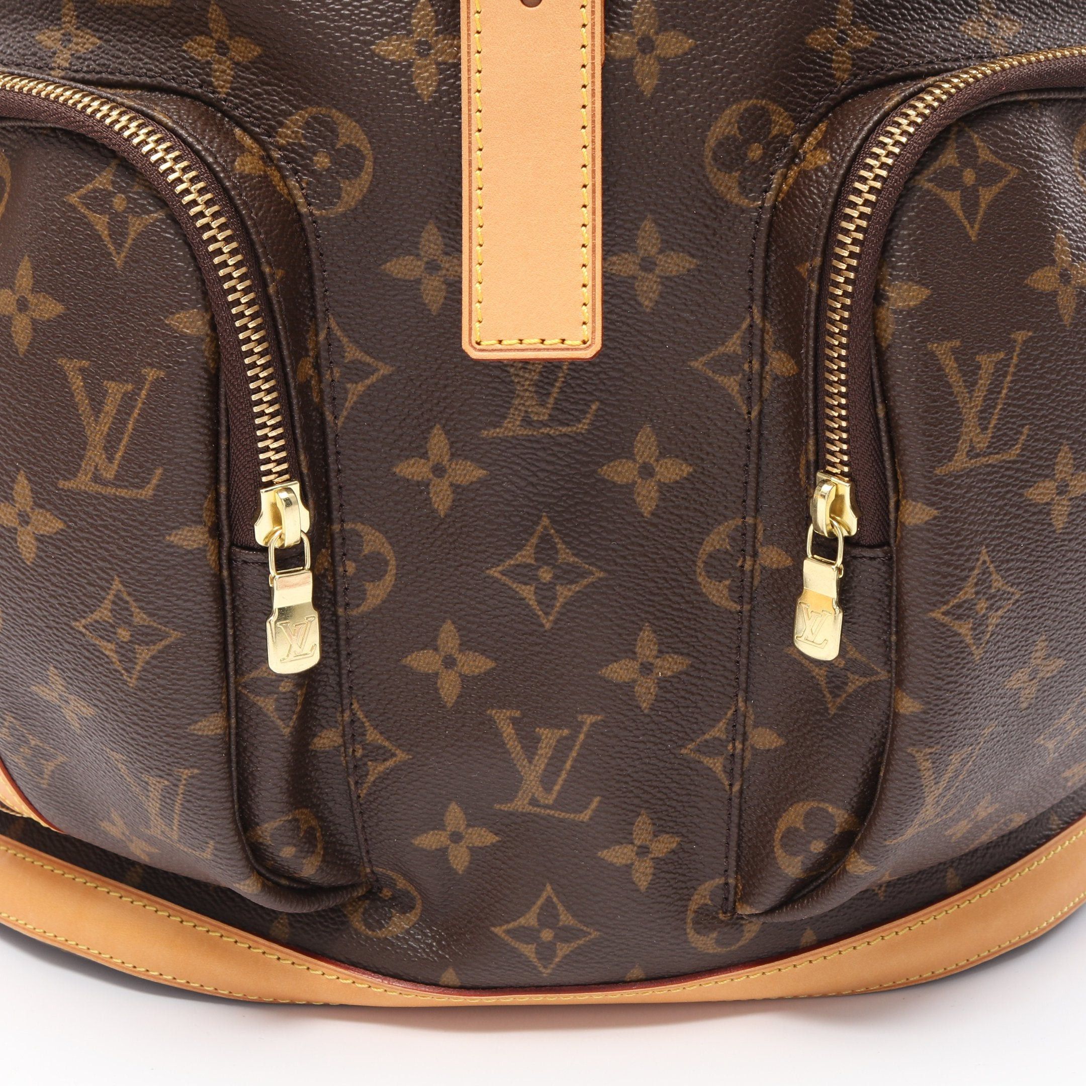 Louis Vuitton Louis Vuitton Sac Ad Bosforo Monogram Backpack Rucksack Leather Brown Size ONE SIZE - 9 Thumbnail