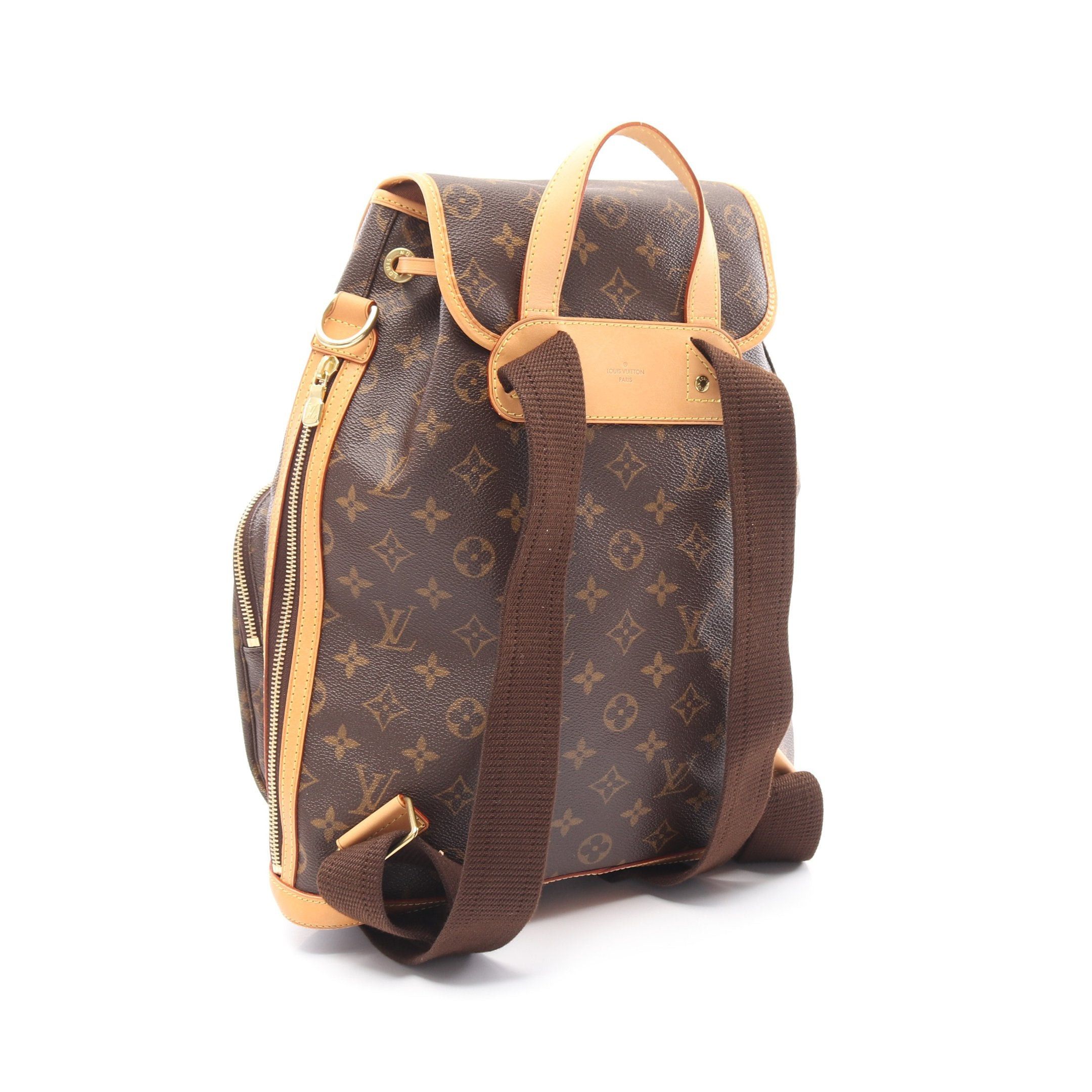 Louis Vuitton Louis Vuitton Sac Ad Bosforo Monogram Backpack Rucksack Leather Brown Size ONE SIZE - 2 Thumbnail