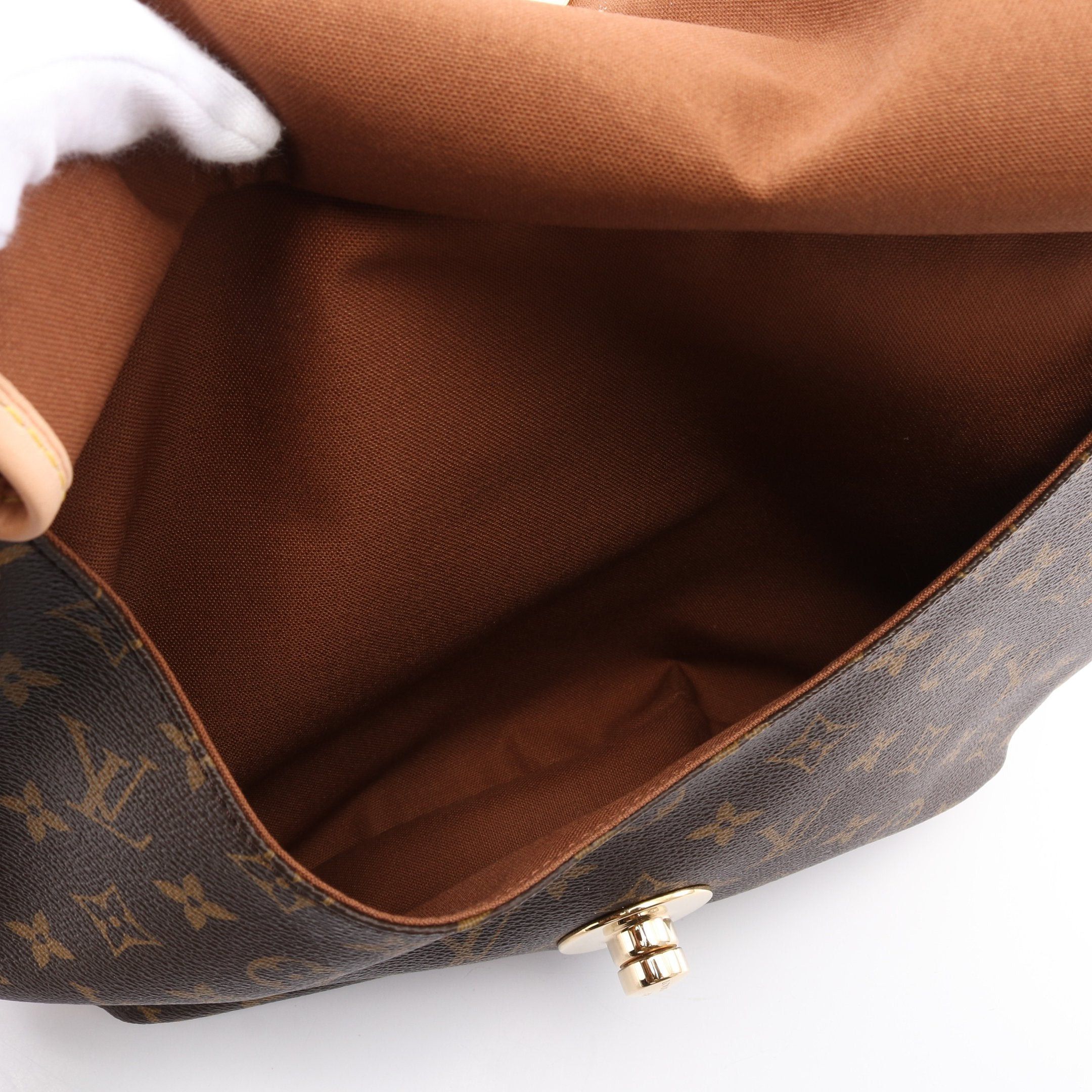 Louis Vuitton Louis Vuitton Tulum Gm Monogram Shoulder Bag Leather Brown Size ONE SIZE - 4 Thumbnail