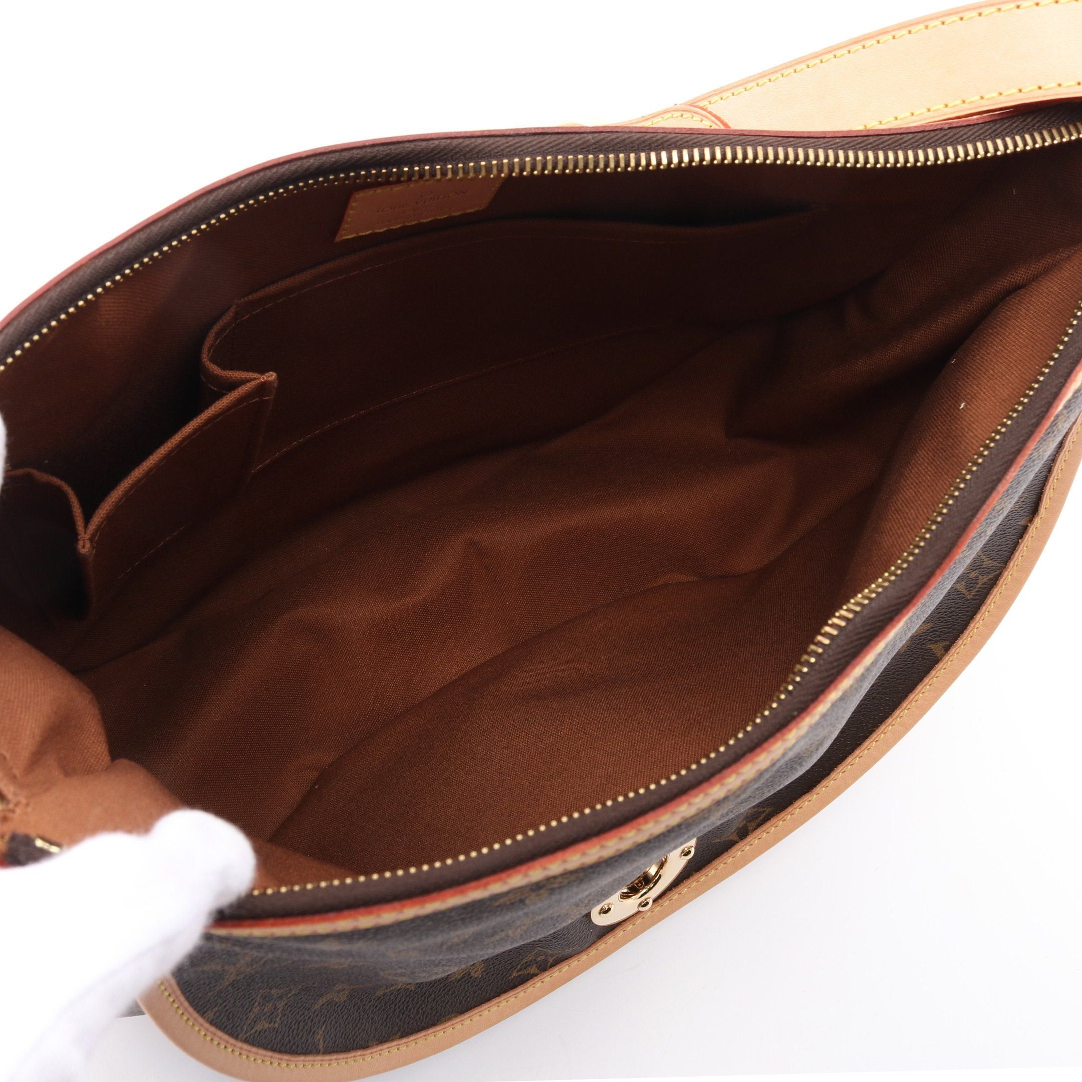 Louis Vuitton Louis Vuitton Tulum Gm Monogram Shoulder Bag Leather Brown Size ONE SIZE - 3 Thumbnail