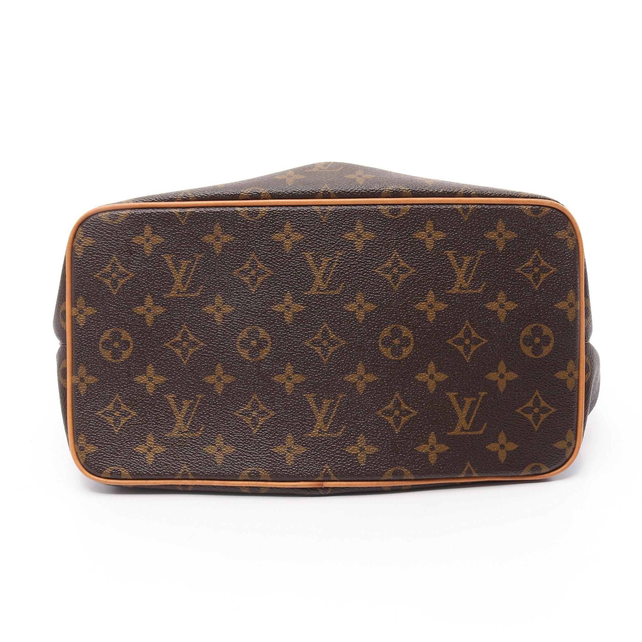 Louis Vuitton Louis Vuitton Palermo Pm Monogram Handbag Leather Brown Size ONE SIZE - 12 Thumbnail