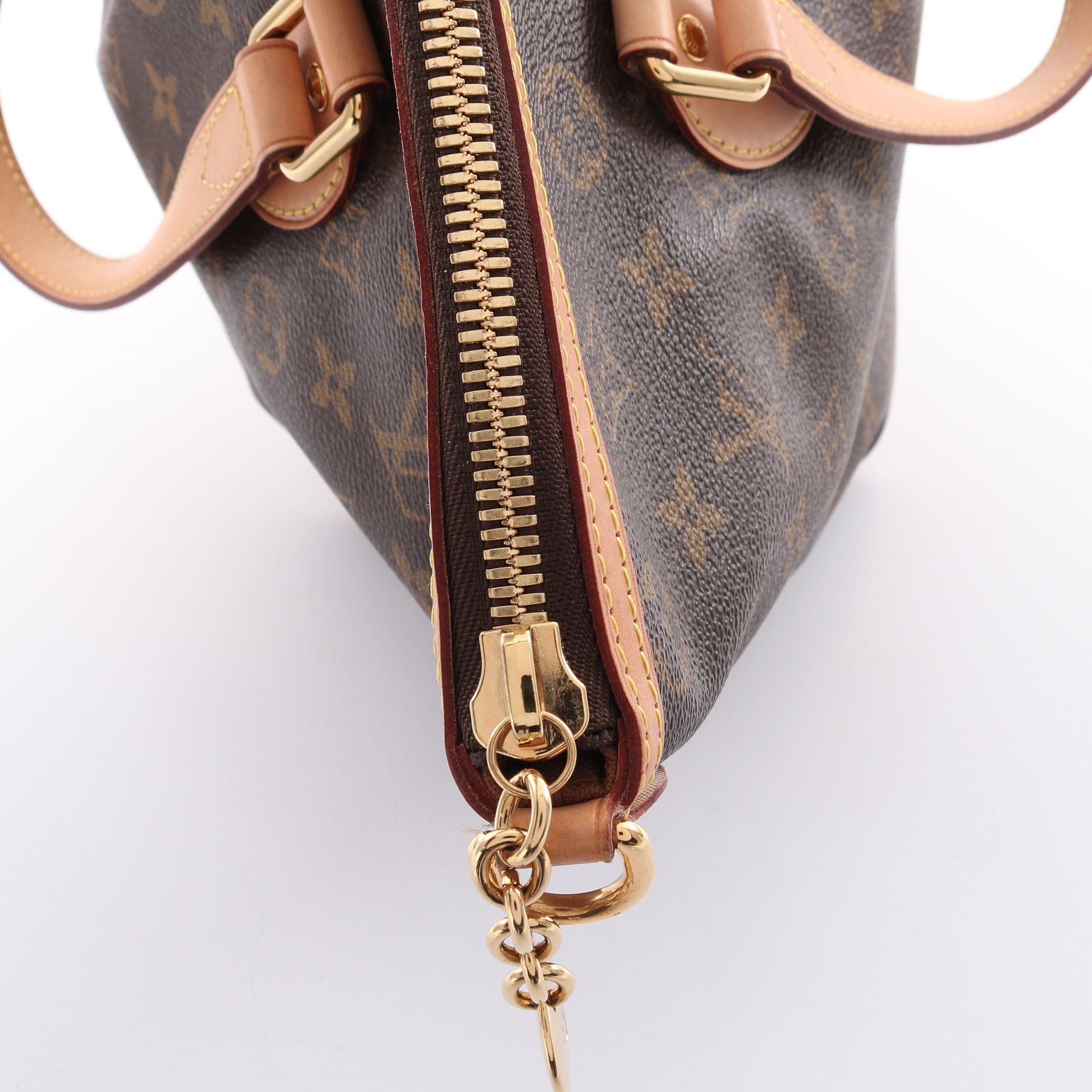 Louis Vuitton Louis Vuitton Palermo Pm Monogram Handbag Leather Brown Size ONE SIZE - 9 Thumbnail
