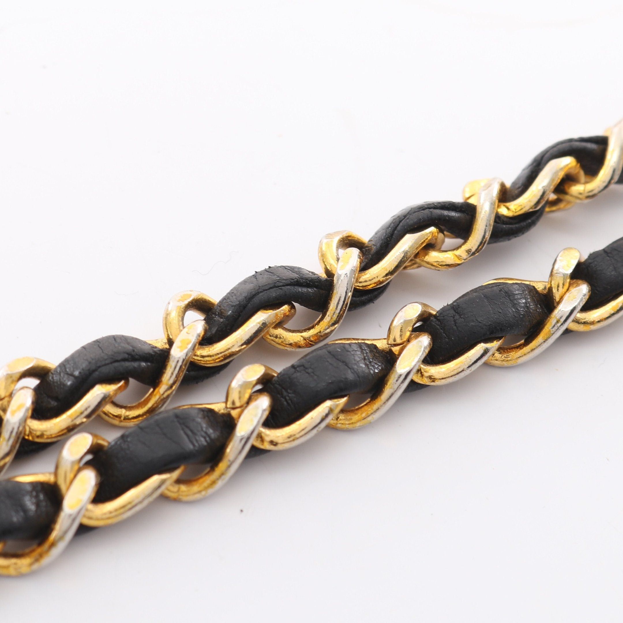 Chanel Chanel Matelasse Diana Flap Chain Shoulder Bag Lambskin Black Gold Hardware Size ONE SIZE - 15 Thumbnail