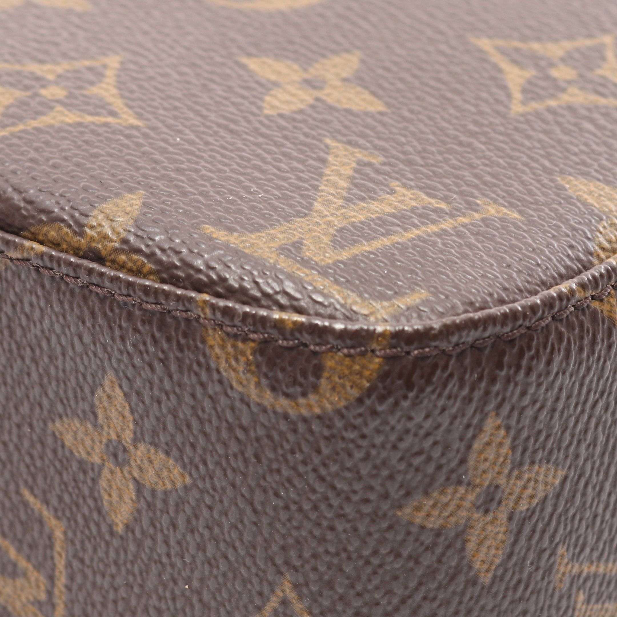 Louis Vuitton Louis Vuitton Spontini Monogram Handbag Leather Brown Size ONE SIZE - 10 Thumbnail