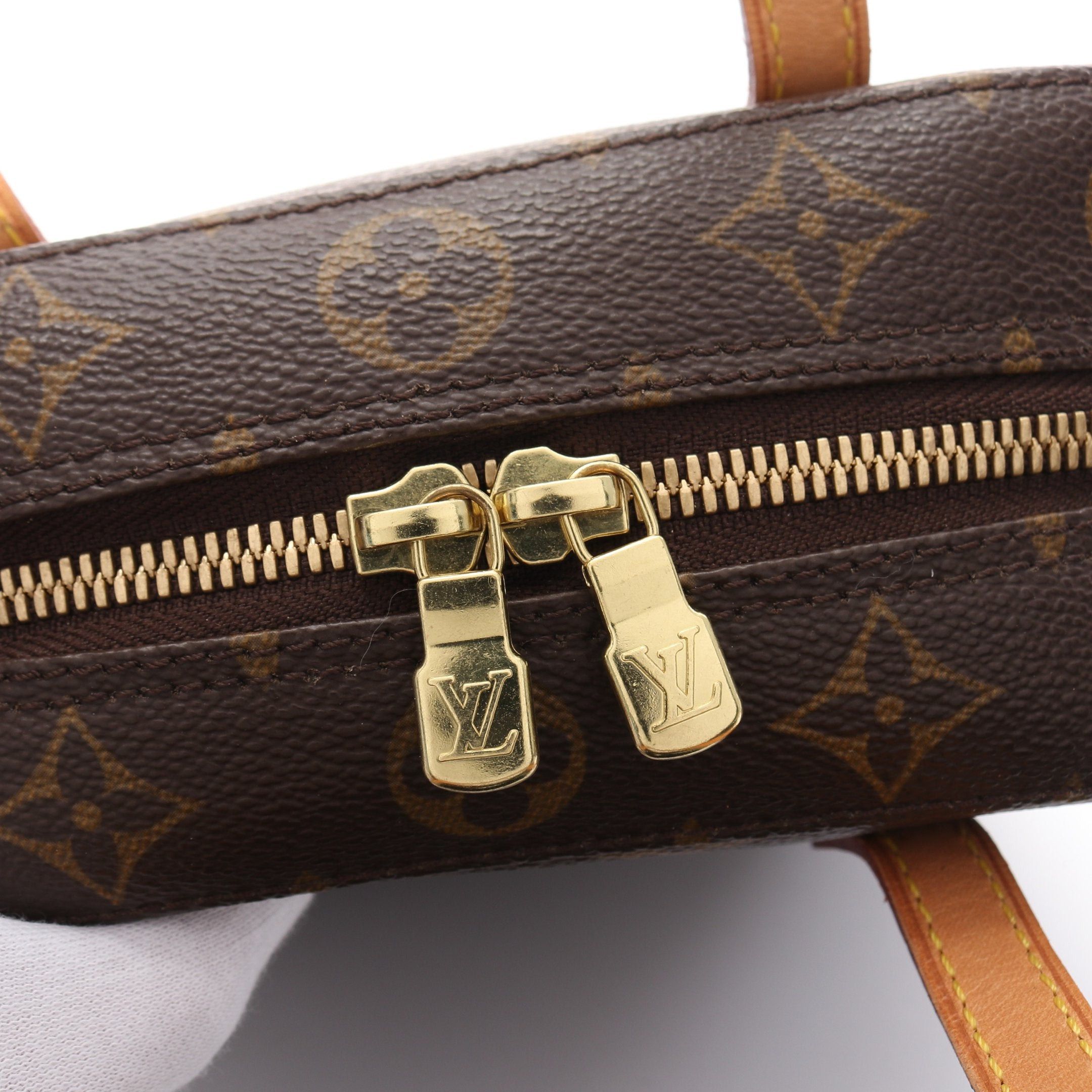 Louis Vuitton Louis Vuitton Spontini Monogram Handbag Leather Brown Size ONE SIZE - 8 Thumbnail