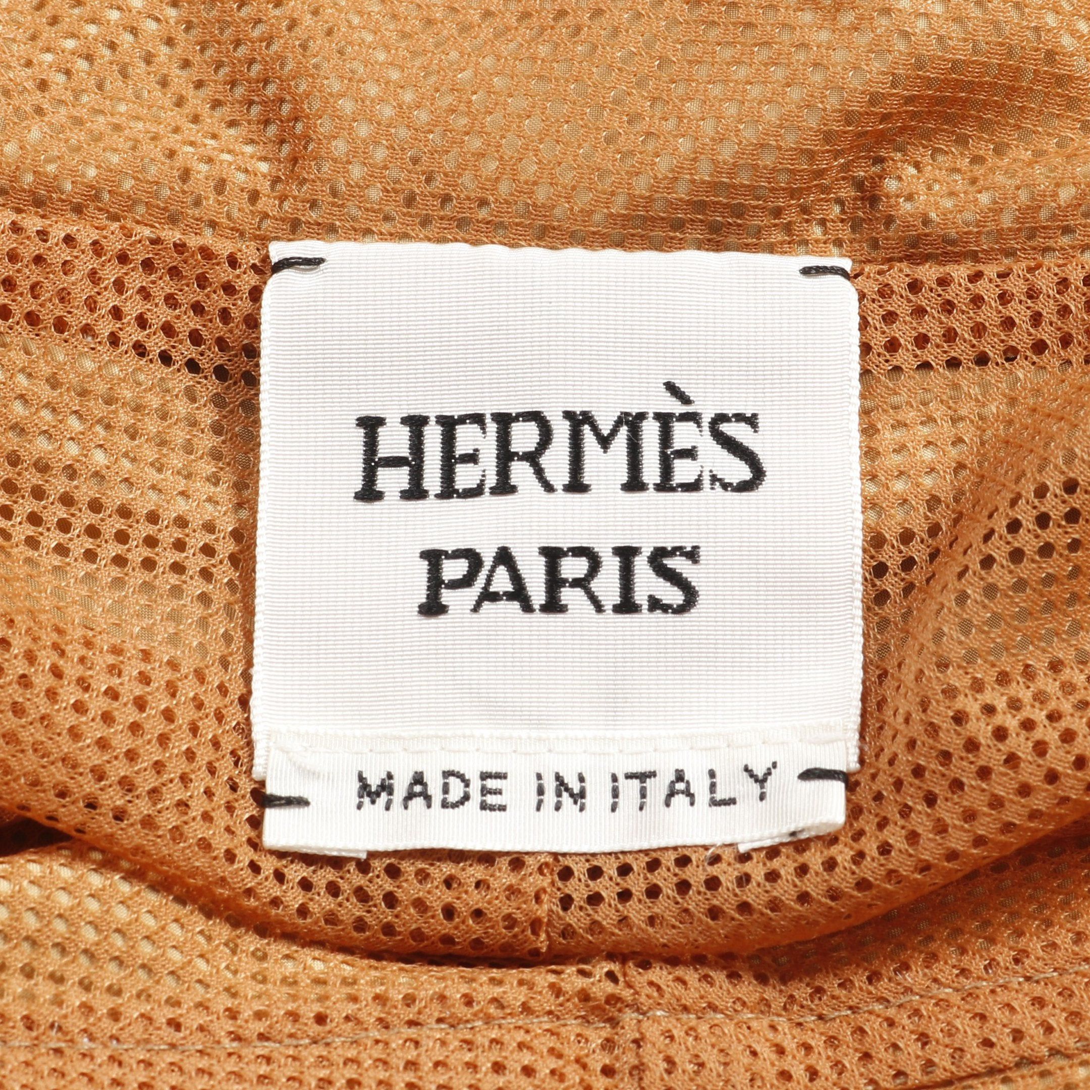 Hermes Hermes Serie Spring Coat Beige Hooded Size ONE SIZE - 3 Thumbnail
