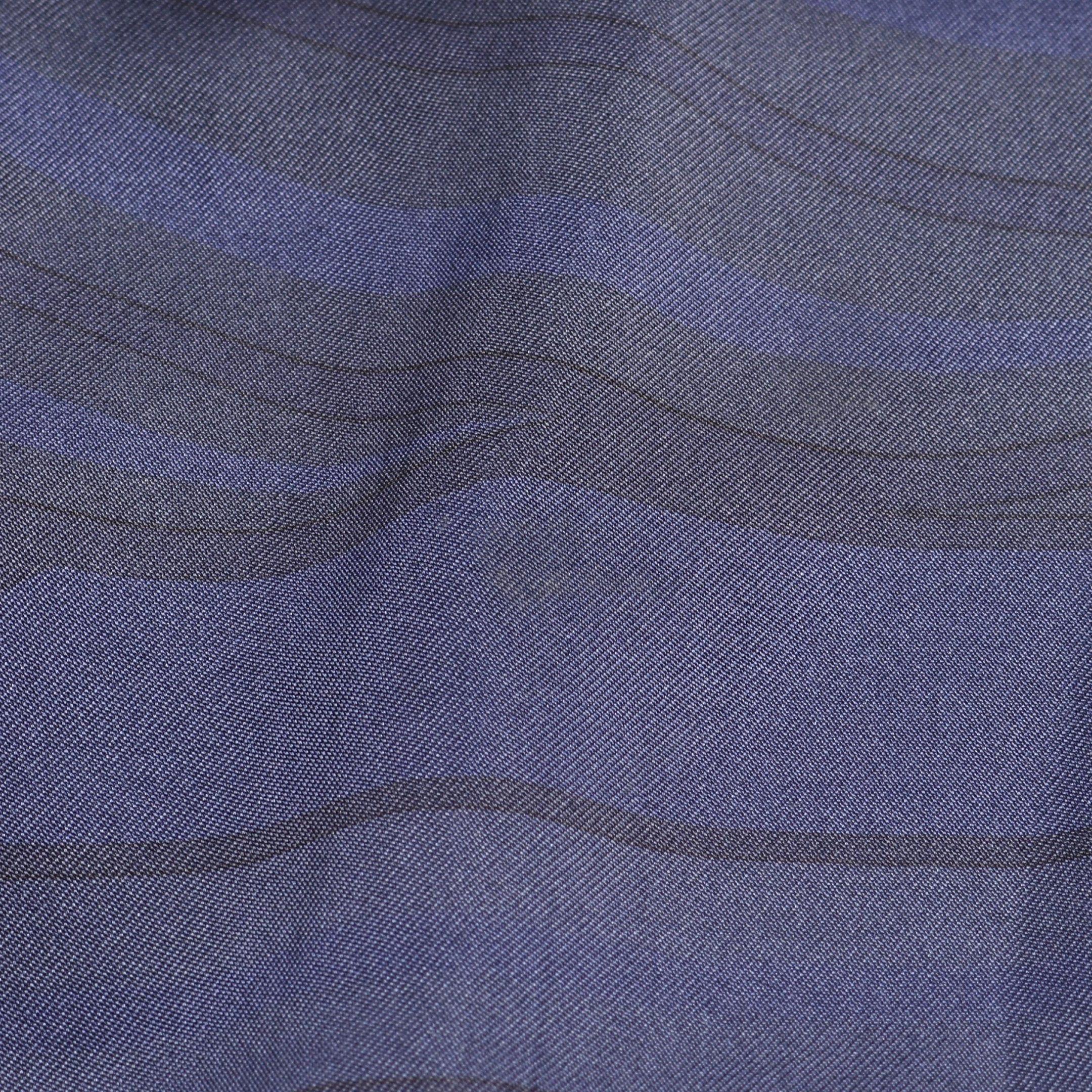 Hermes Hermes Camisole Knit Dress Silk Cotton Cashmere Blue Navy Brown Color-Block Size ONE SIZE - 6 Thumbnail