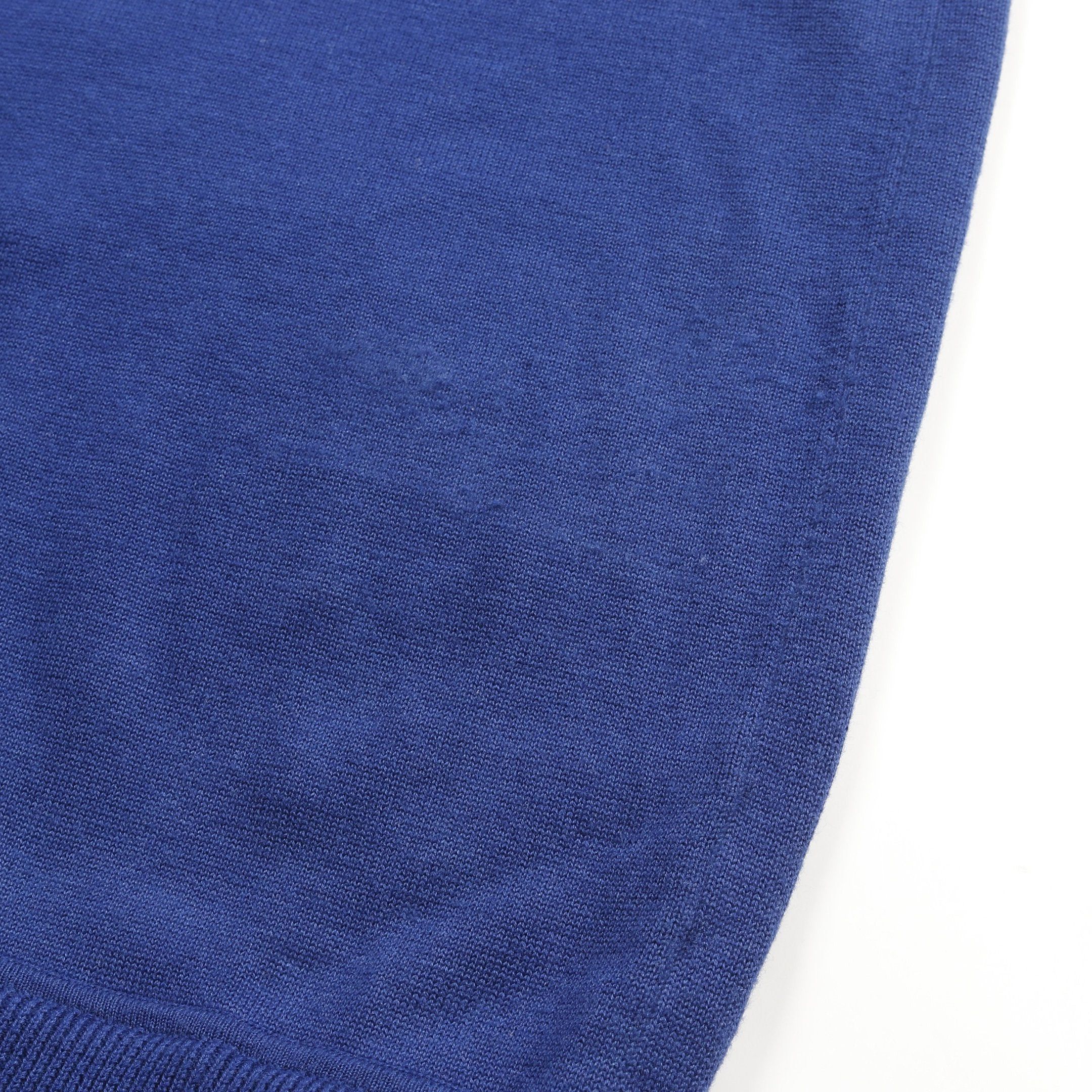 Hermes Hermes Camisole Knit Dress Silk Cotton Cashmere Blue Navy Brown Color-Block Size ONE SIZE - 5 Thumbnail