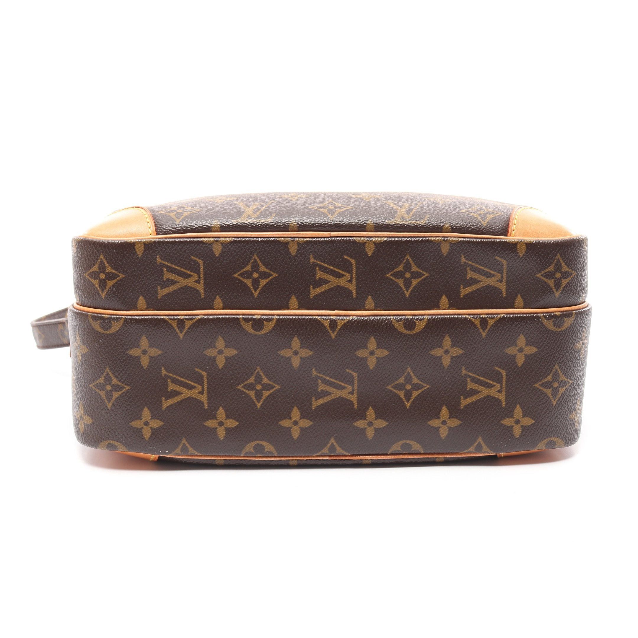 Louis Vuitton Louis Vuitton Nil Monogram Shoulder Bag Leather Brown Size ONE SIZE - 12 Thumbnail