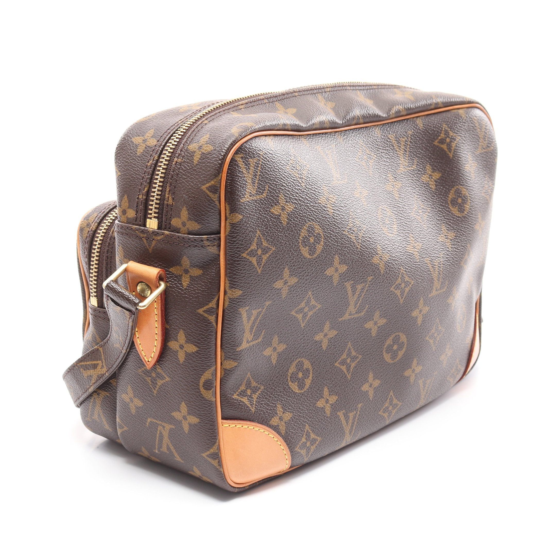 Louis Vuitton Louis Vuitton Nil Monogram Shoulder Bag Leather Brown Size ONE SIZE - 2 Thumbnail