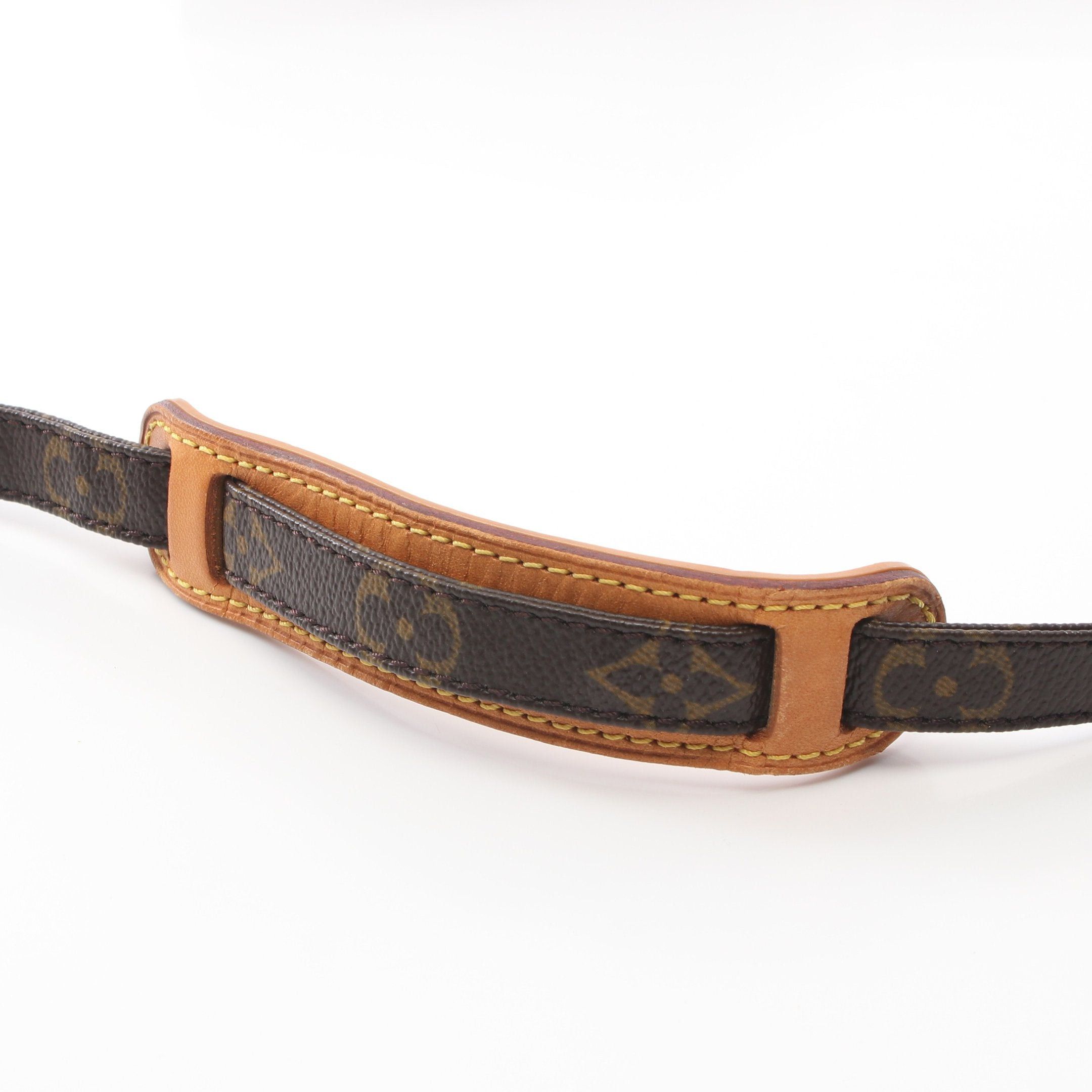 Louis Vuitton Louis Vuitton Danube Monogram Shoulder Bag Leather Brown Size ONE SIZE - 8 Thumbnail