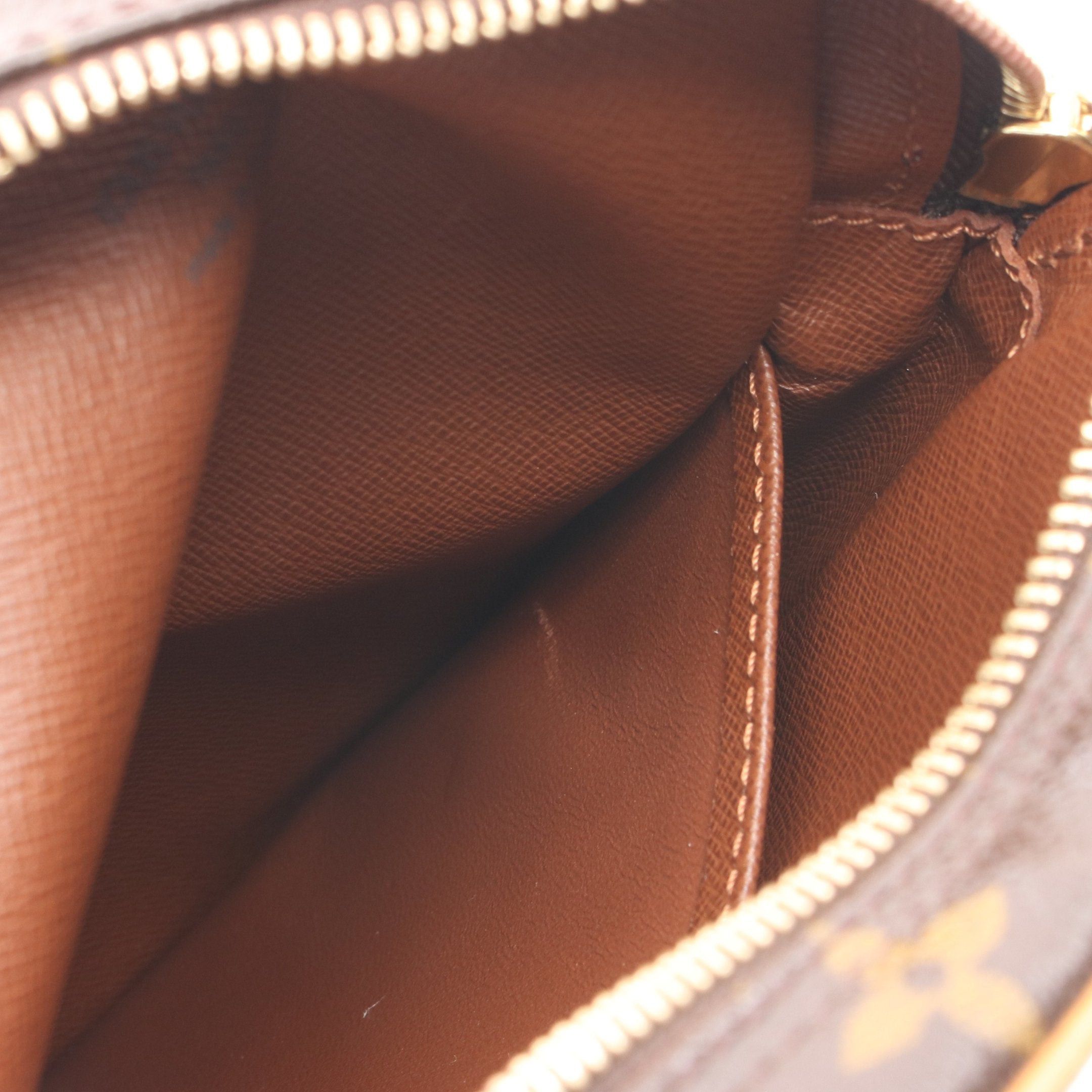 Louis Vuitton Louis Vuitton Danube Monogram Shoulder Bag Leather Brown Size ONE SIZE - 10 Thumbnail