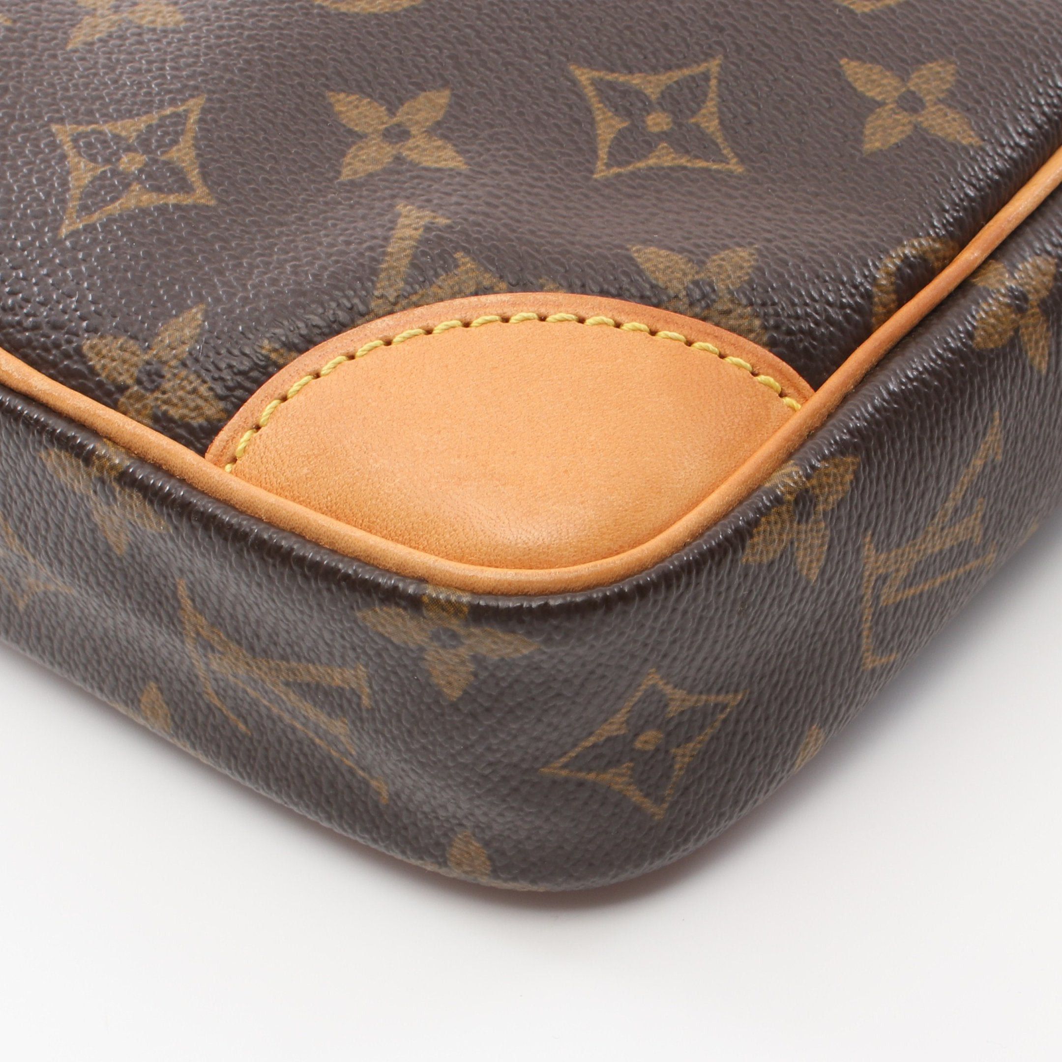 Louis Vuitton Louis Vuitton Danube Monogram Shoulder Bag Leather Brown Size ONE SIZE - 7 Thumbnail