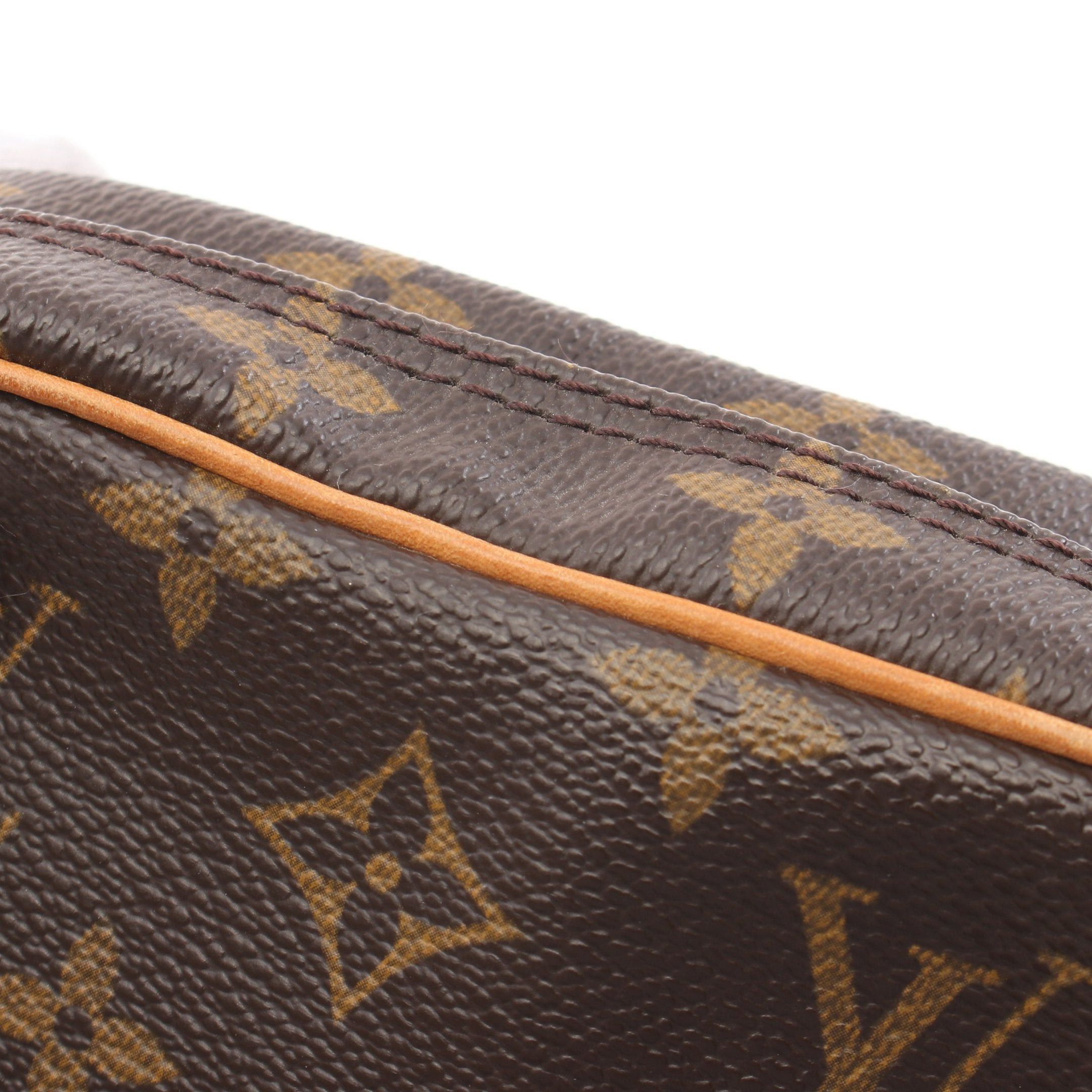 Louis Vuitton Louis Vuitton Danube Monogram Shoulder Bag Leather Brown Size ONE SIZE - 12 Thumbnail