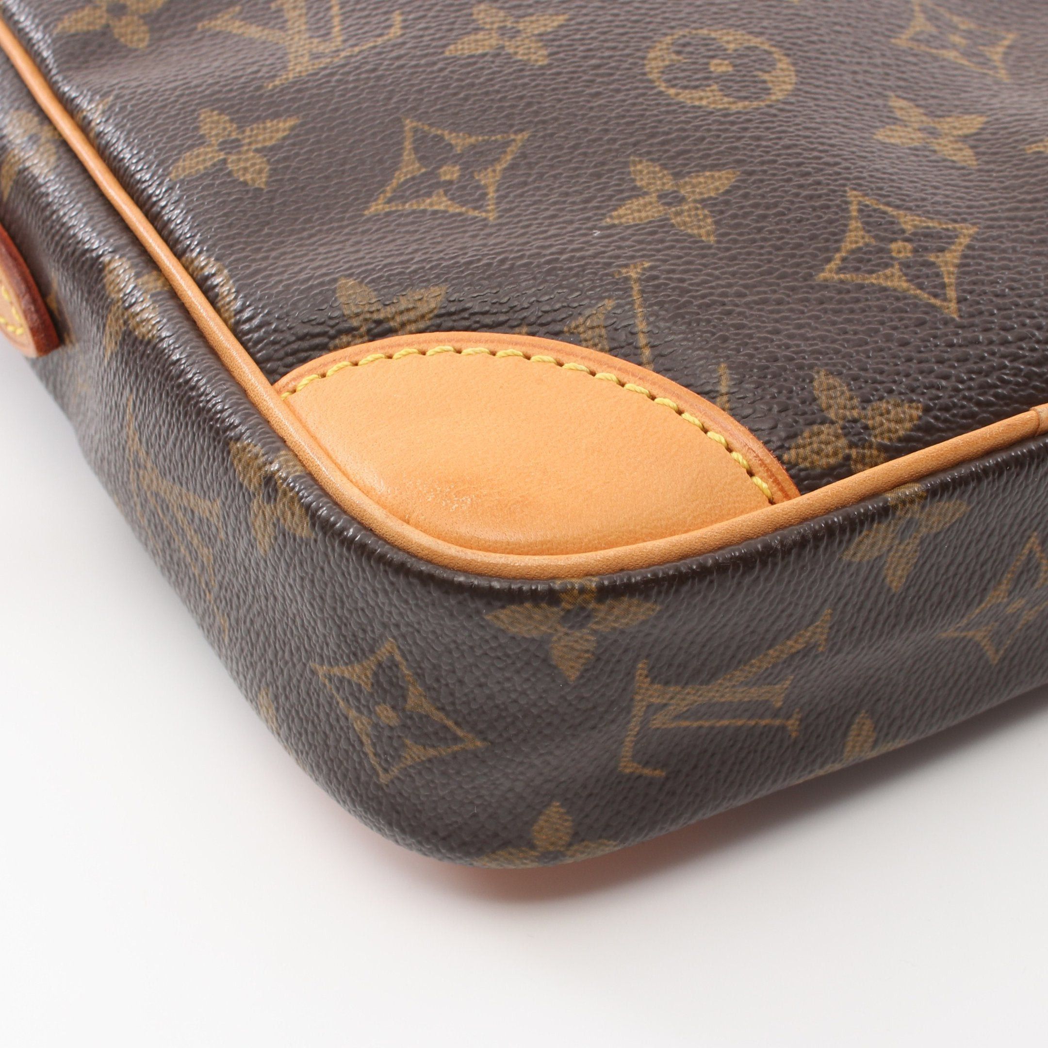 Louis Vuitton Louis Vuitton Danube Monogram Shoulder Bag Leather Brown Size ONE SIZE - 6 Thumbnail