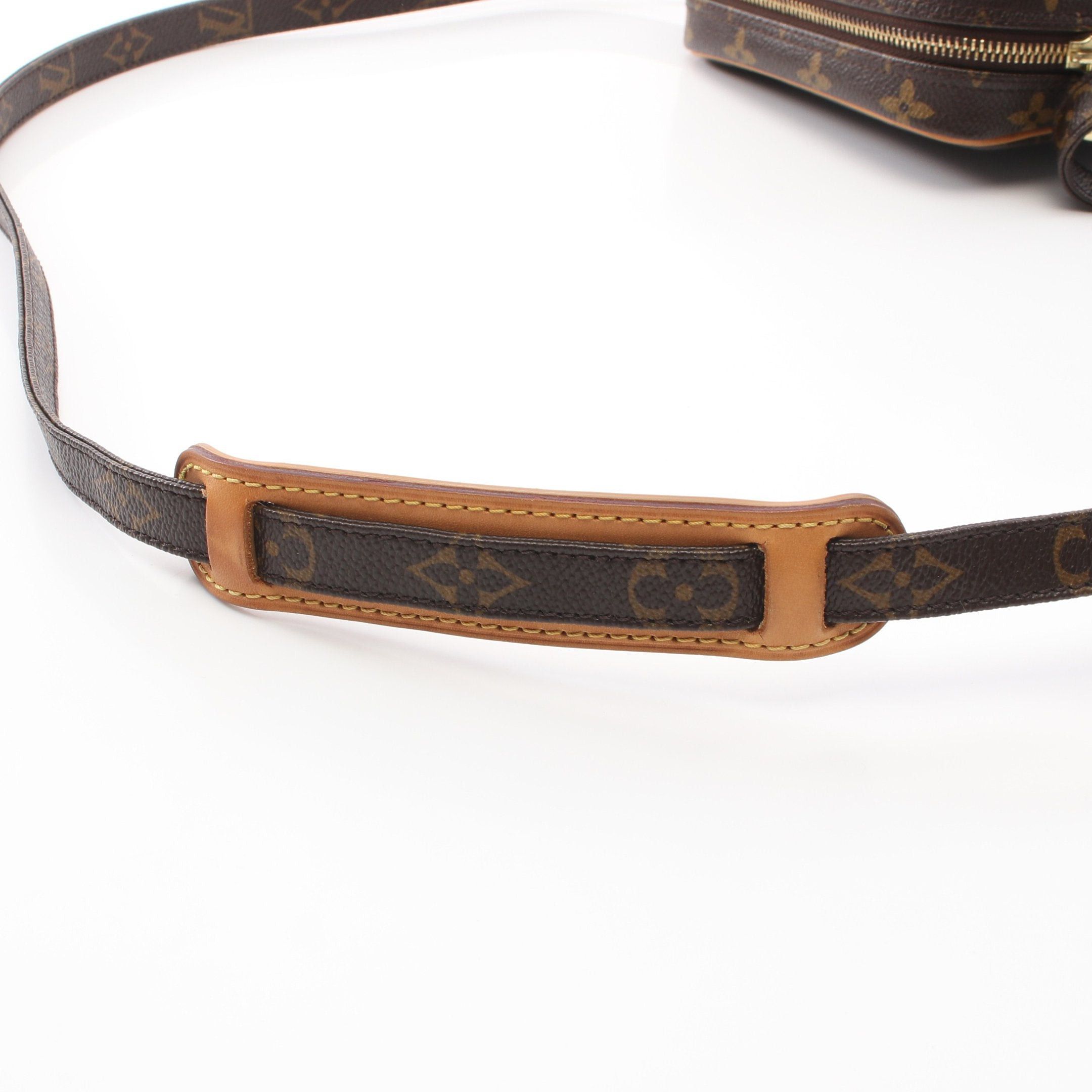 Louis Vuitton Louis Vuitton Amazon Monogram Shoulder Bag Leather Brown Size ONE SIZE - 9 Thumbnail