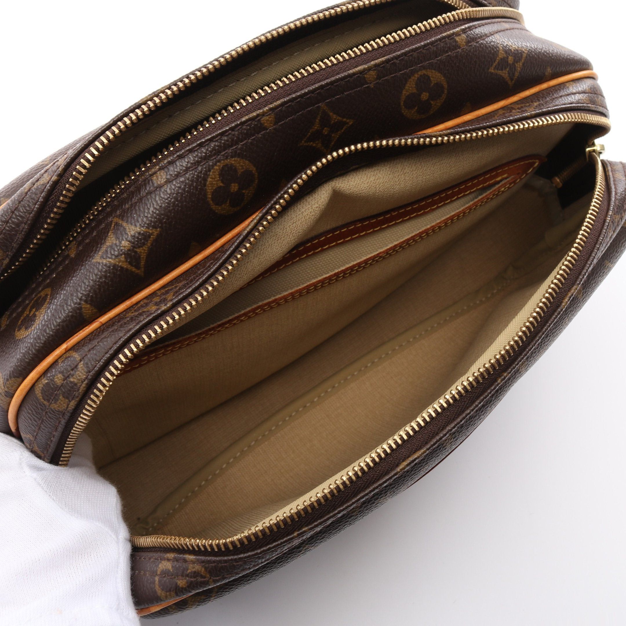 Louis Vuitton Louis Vuitton Reporter Pm Monogram Shoulder Bag Leather Brown Size ONE SIZE - 4 Thumbnail