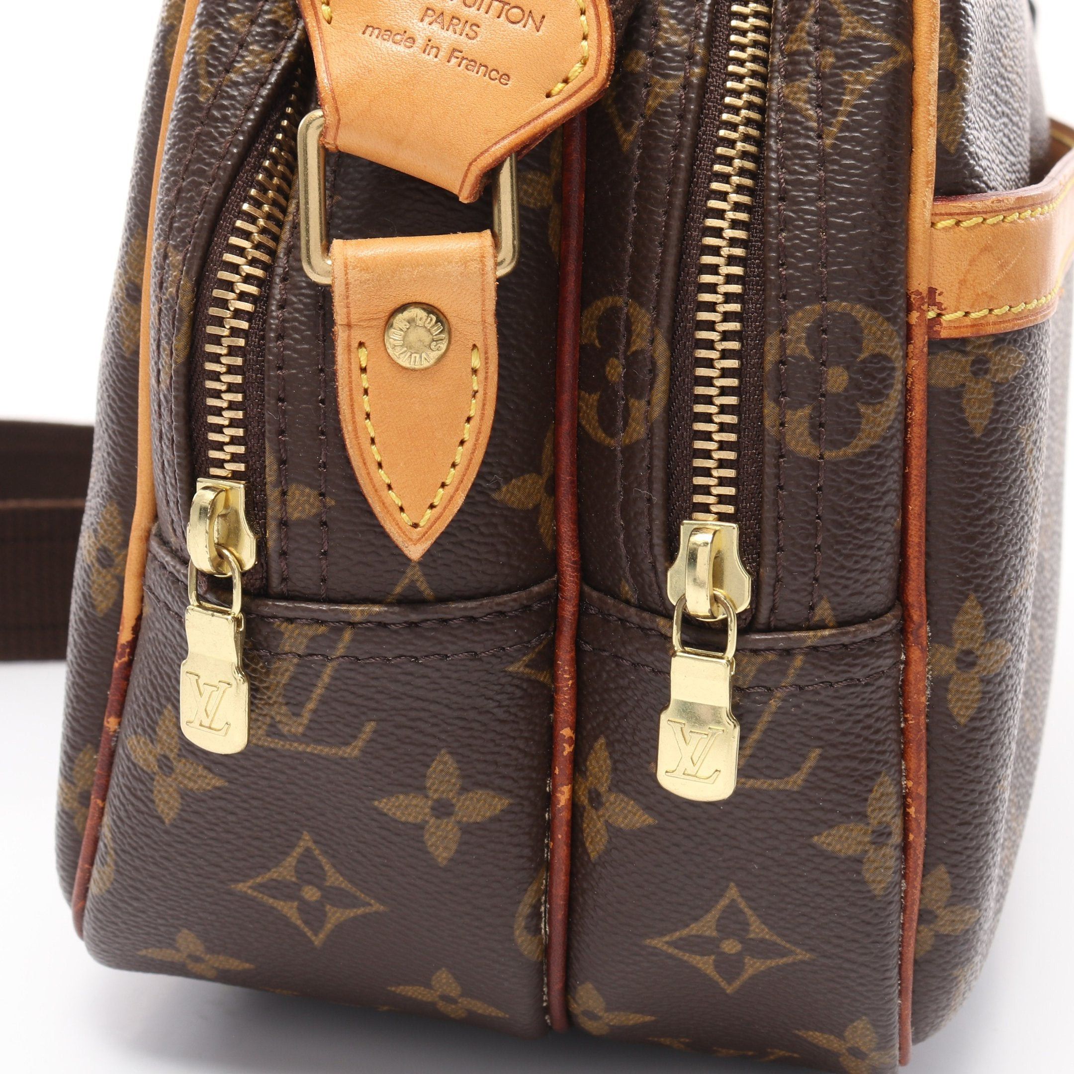 Louis Vuitton Louis Vuitton Reporter Pm Monogram Shoulder Bag Leather Brown Size ONE SIZE - 8 Thumbnail