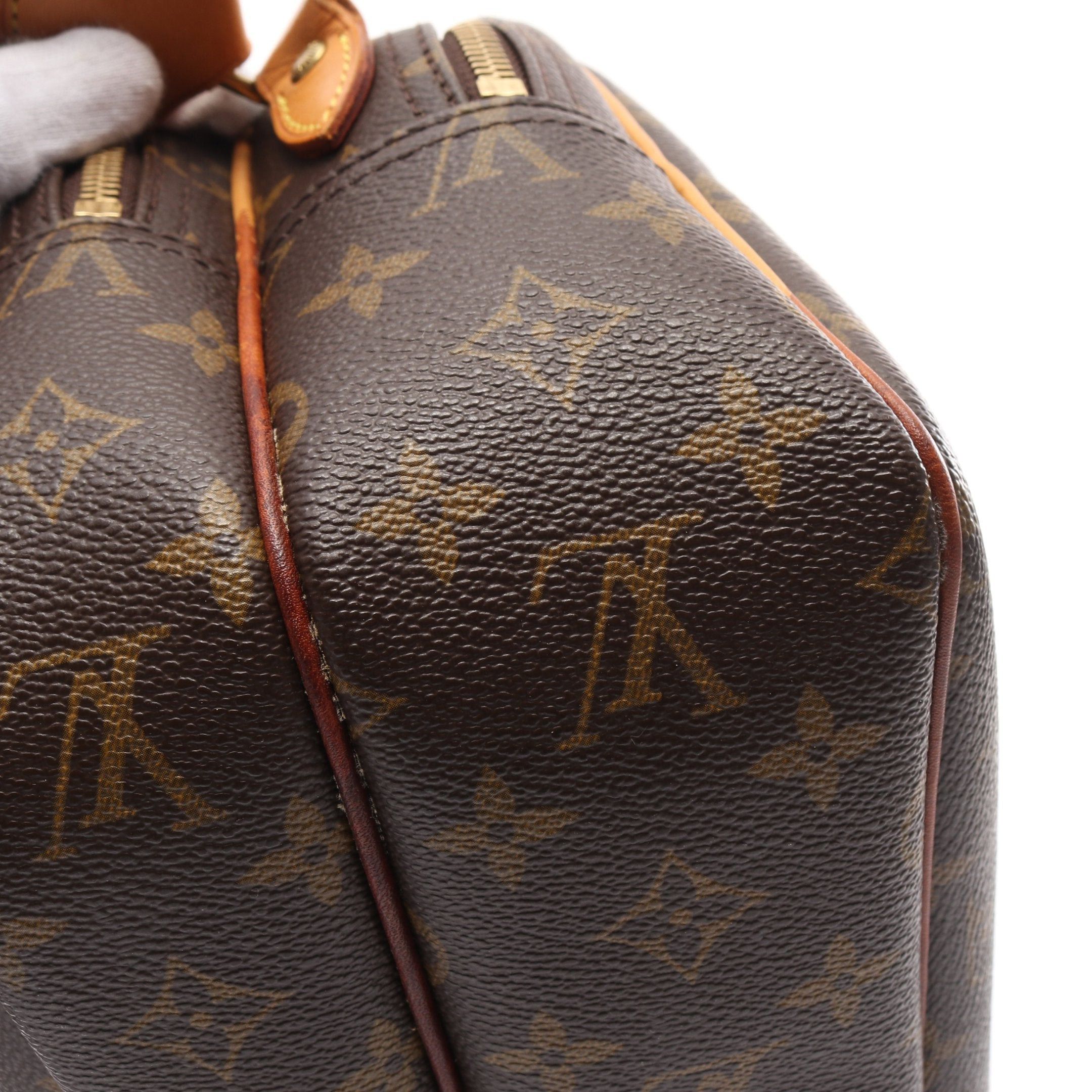 Louis Vuitton Louis Vuitton Reporter Pm Monogram Shoulder Bag Leather Brown Size ONE SIZE - 7 Thumbnail