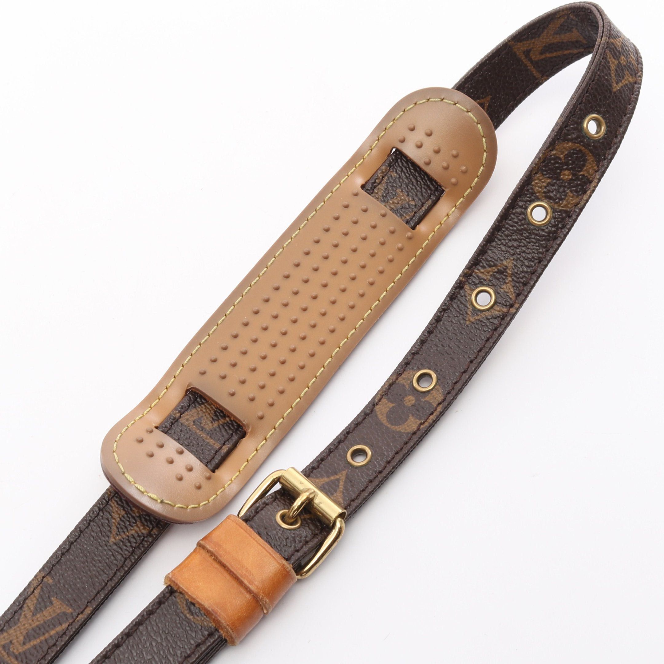Louis Vuitton Louis Vuitton Nil Monogram Shoulder Bag Leather Brown Size ONE SIZE - 14 Thumbnail