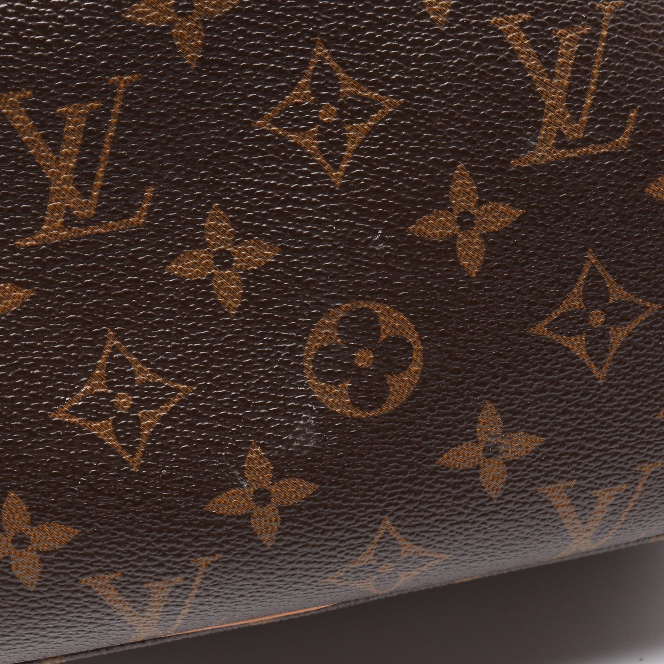 Louis Vuitton Louis Vuitton Nil Monogram Shoulder Bag Leather Brown Size ONE SIZE - 8 Thumbnail