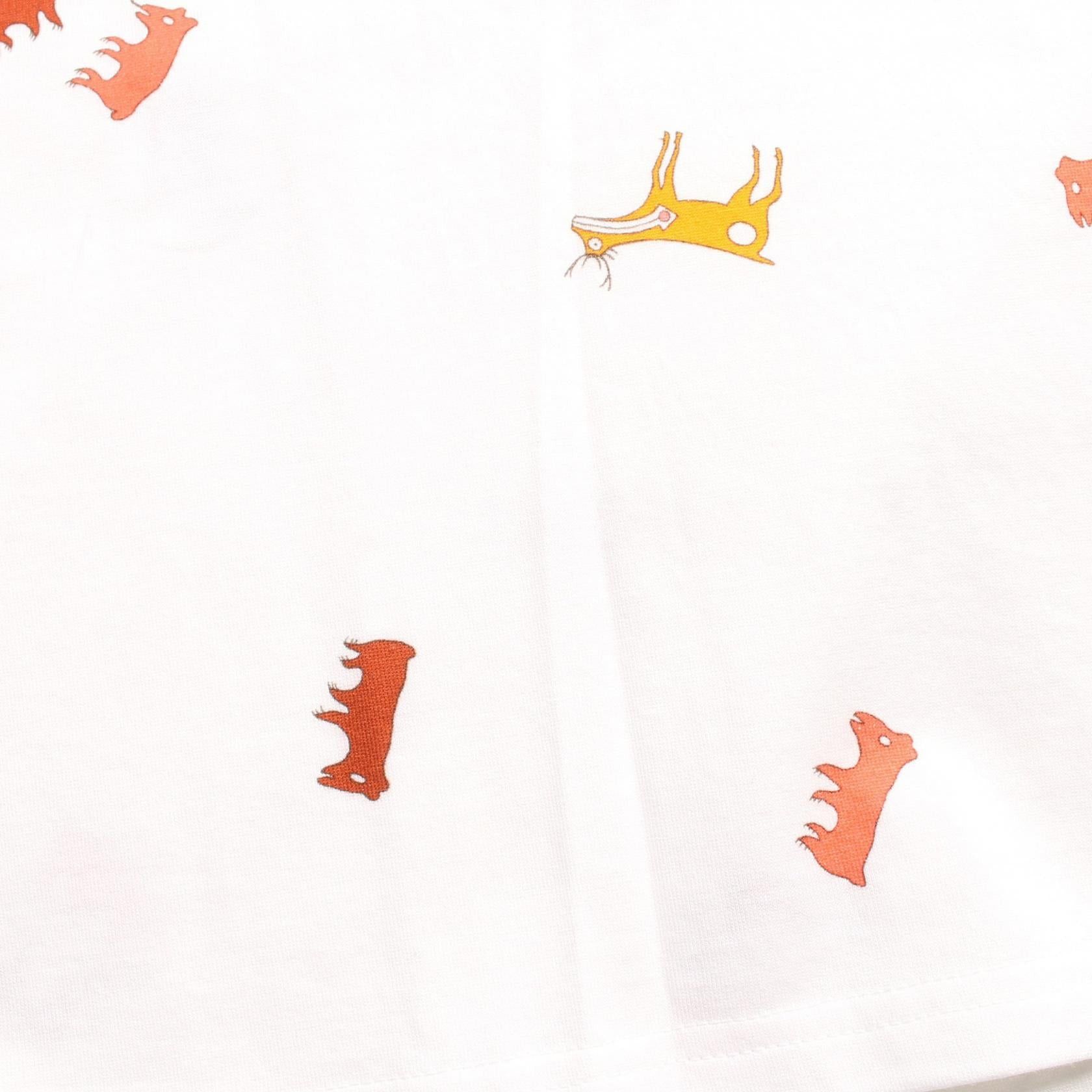 Hermes Hermes Kachinas Kachina T-Shirt Crew Neck Short Sleeve Cotton Off White Multicolor Size ONE SIZE - 5 Thumbnail