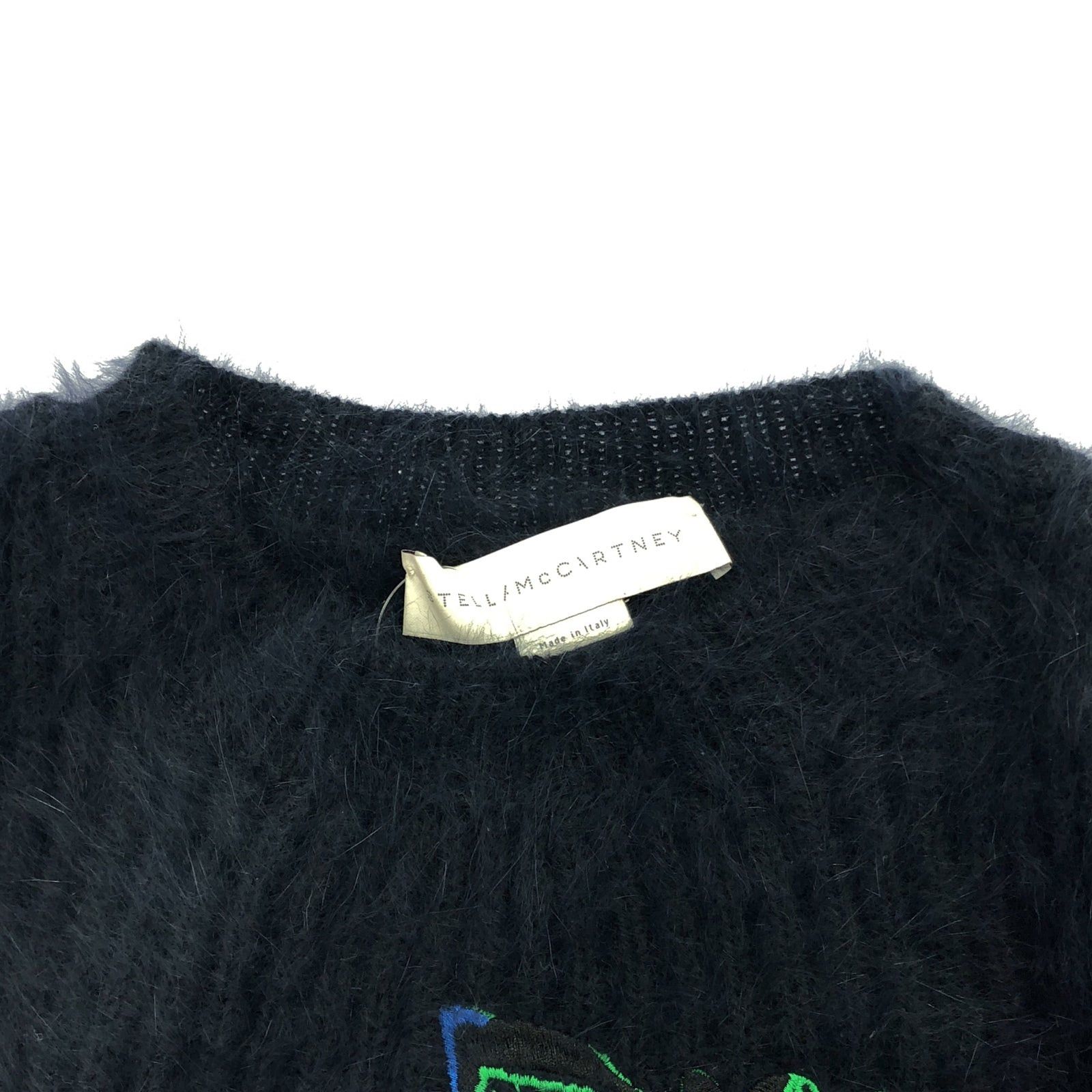 Stella McCartney Stella Mccartney Sweater Sweater/Navy Knit Wool Navy Size ONE SIZE - 9 Thumbnail