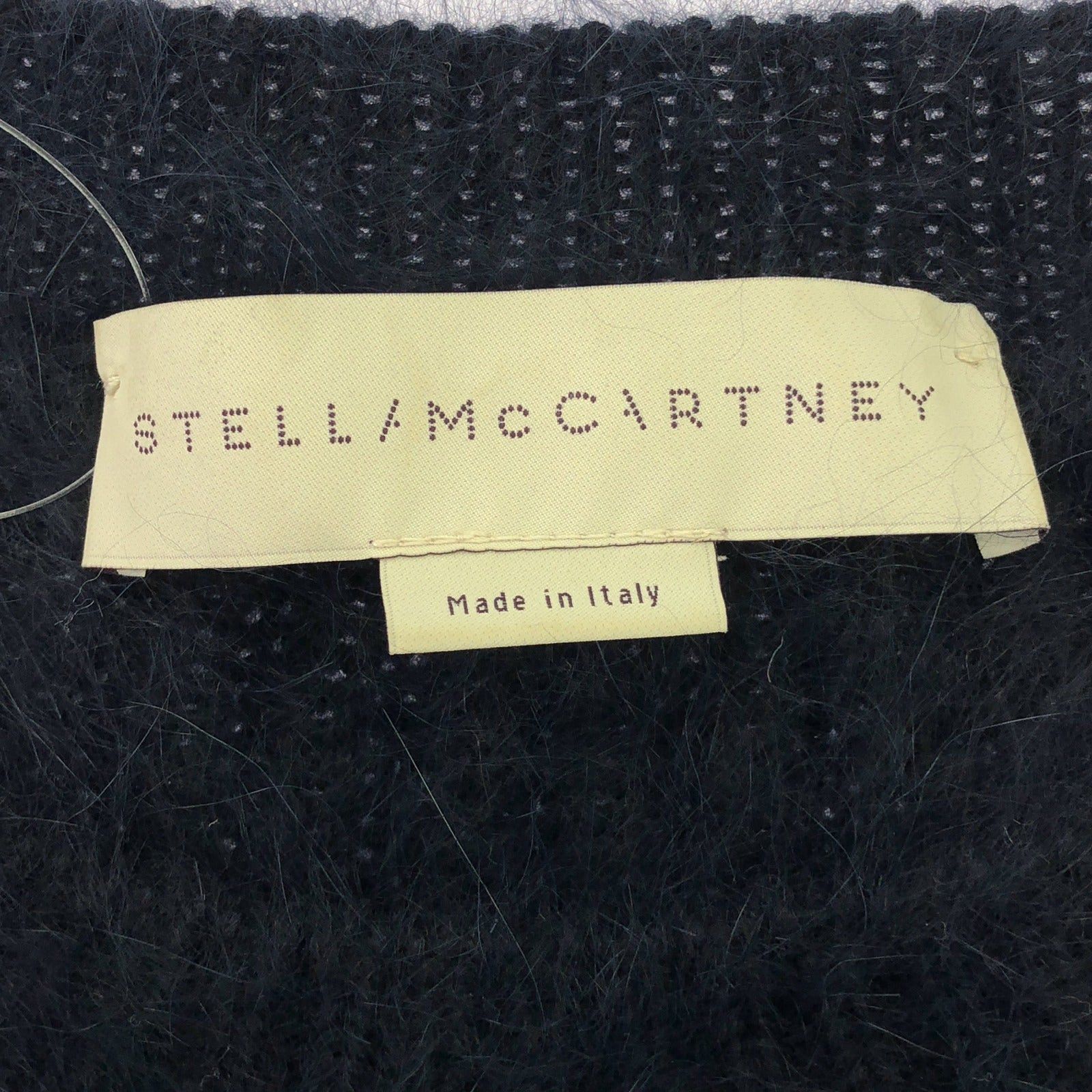 Stella McCartney Stella Mccartney Sweater Sweater/Navy Knit Wool Navy Size ONE SIZE - 5 Thumbnail