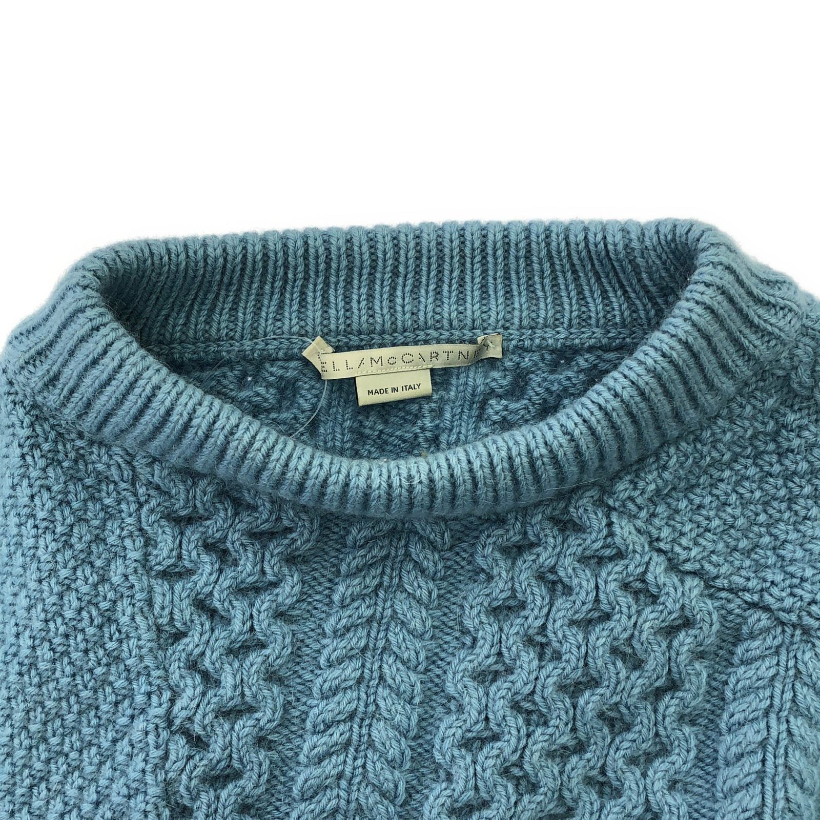 Stella McCartney Stella Mccartney Sweater Sweater/Light Blue Wool Size ONE SIZE - 10 Thumbnail