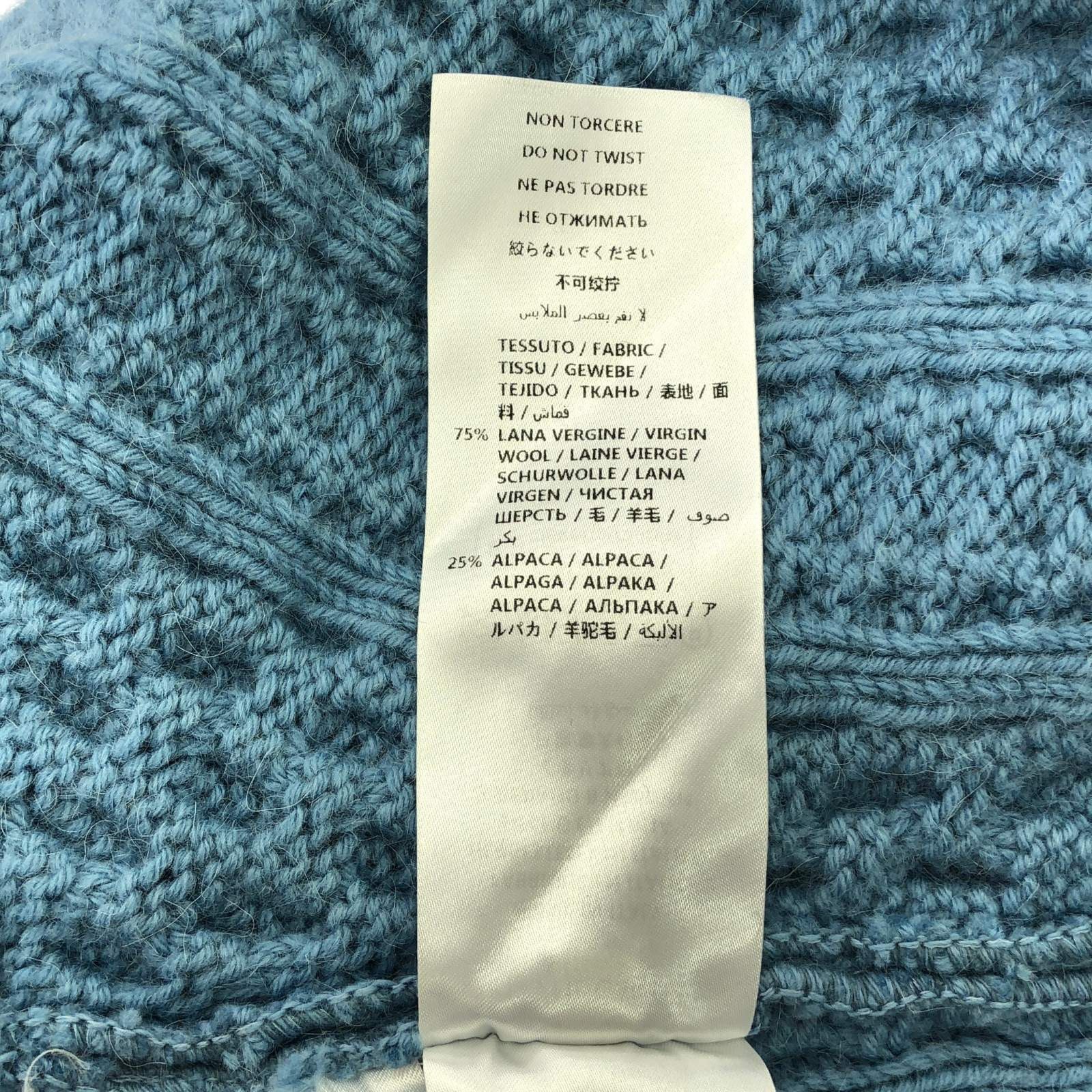 Stella McCartney Stella Mccartney Sweater Sweater/Light Blue Wool Size ONE SIZE - 7 Thumbnail