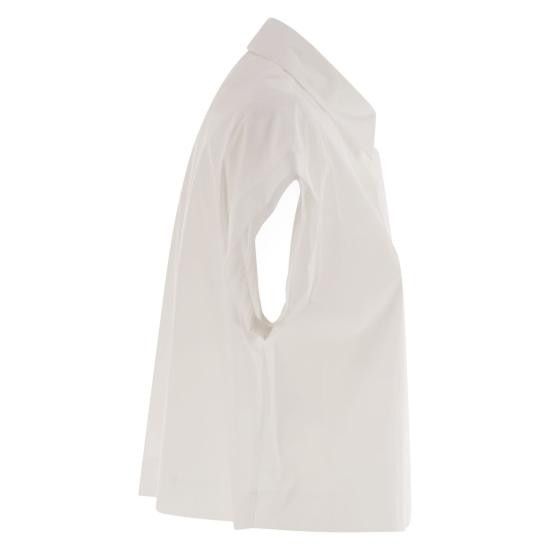 Peserico PESERICO Women Shirts S0679700Q4 WHITE Size S / US 4 / IT 40 - 3 Thumbnail