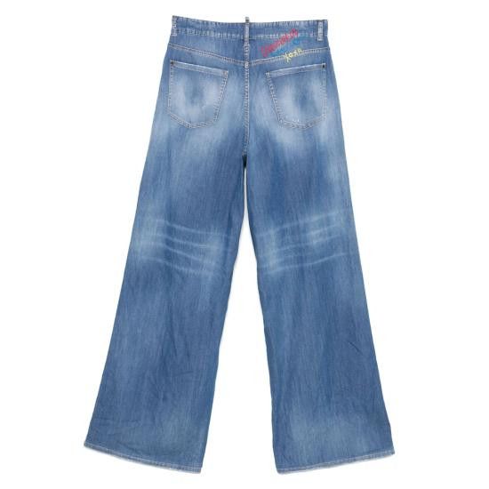 Dsquared2 DSQUARED2 Women Denims S30341 S73LA0299 470 BLUE Size 26" / US 2 / IT 38 - 2 Thumbnail