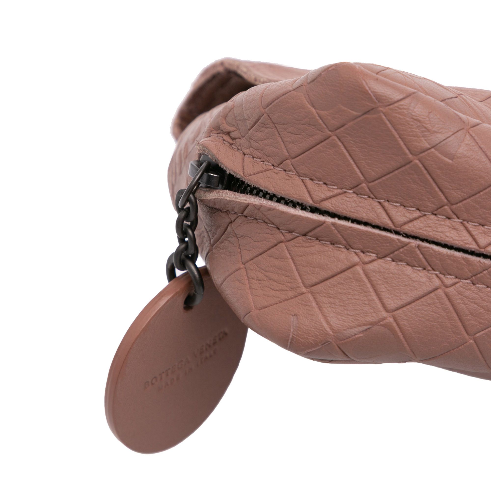 Bottega Veneta Bottega Veneta Small Calfskin Intrecciomirage Embossed Butterfly Chain Crossbody Size ONE SIZE - 9 Thumbnail