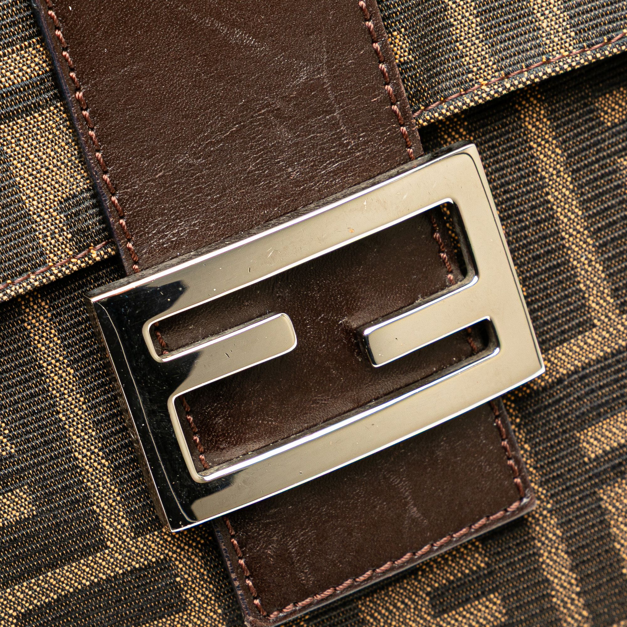 Fendi Fendi Zucca Canvas Shoulder Bag Size ONE SIZE - 8 Thumbnail