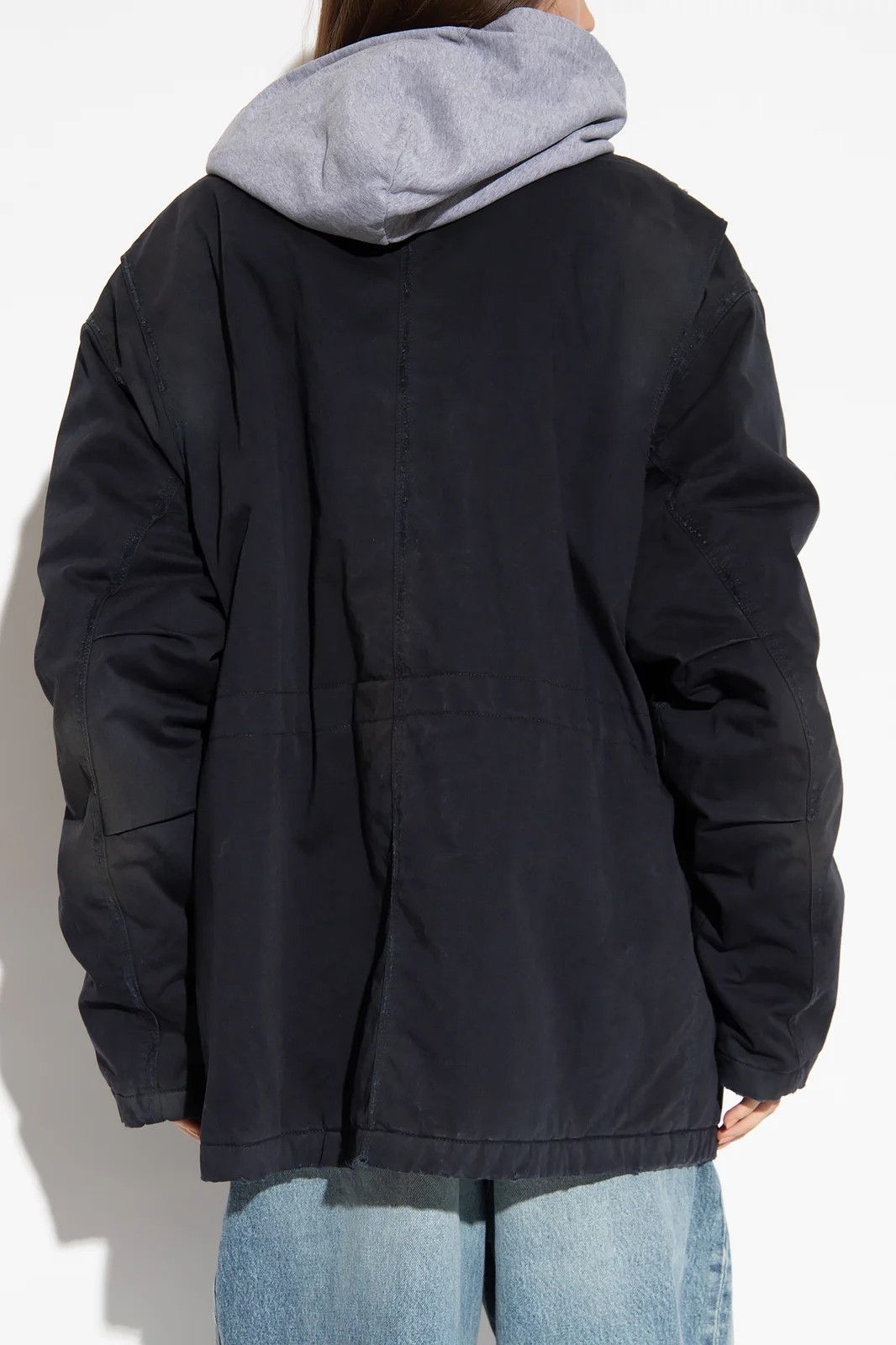 Balenciaga Balenciaga Double Layered Workwear Parka Size US L / EU 52-54 / 3 - 3 Thumbnail