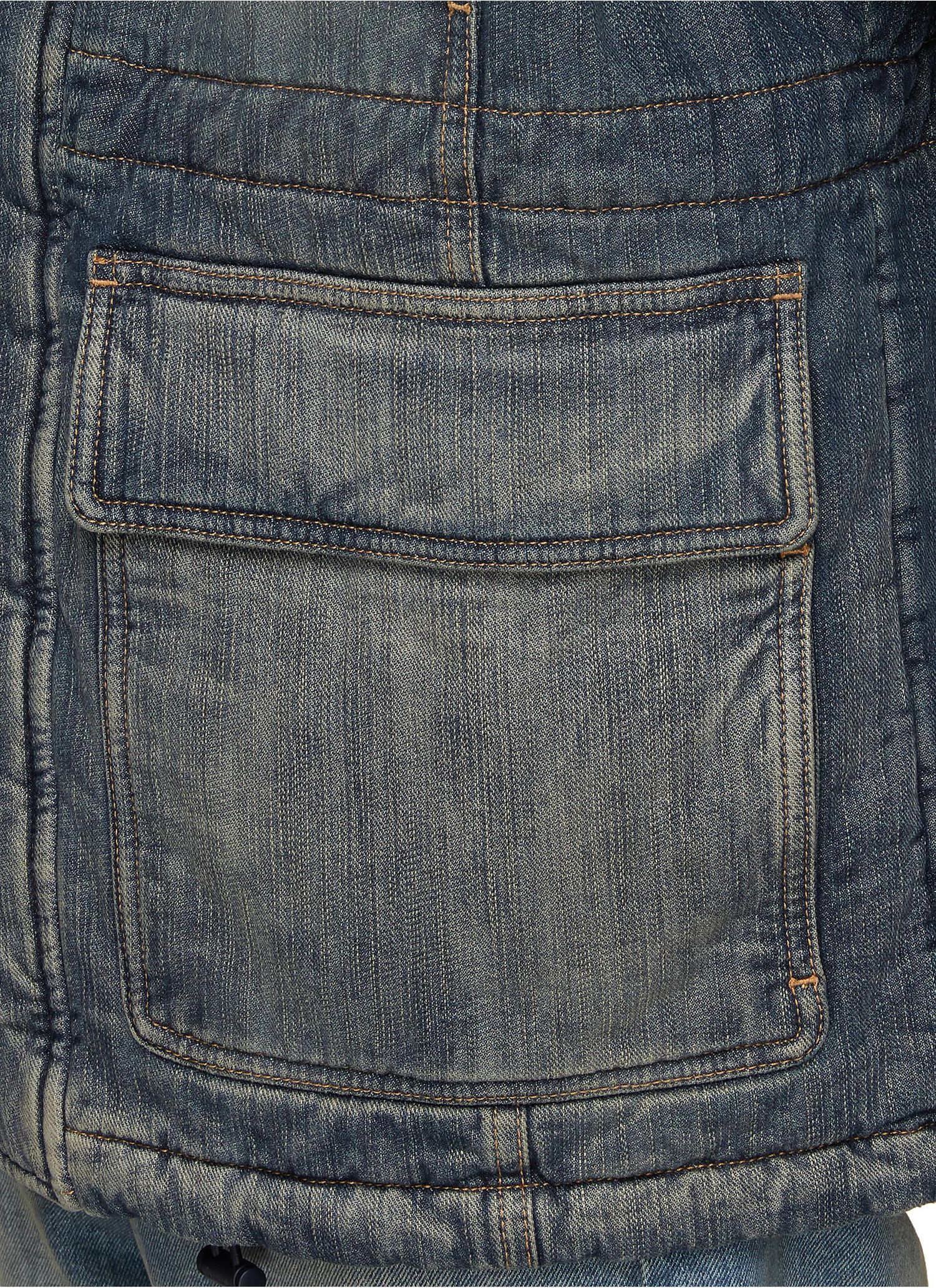 Balenciaga Cargo Denim Parka Jacket Size US XS / EU 42 / 0 - 4 Thumbnail