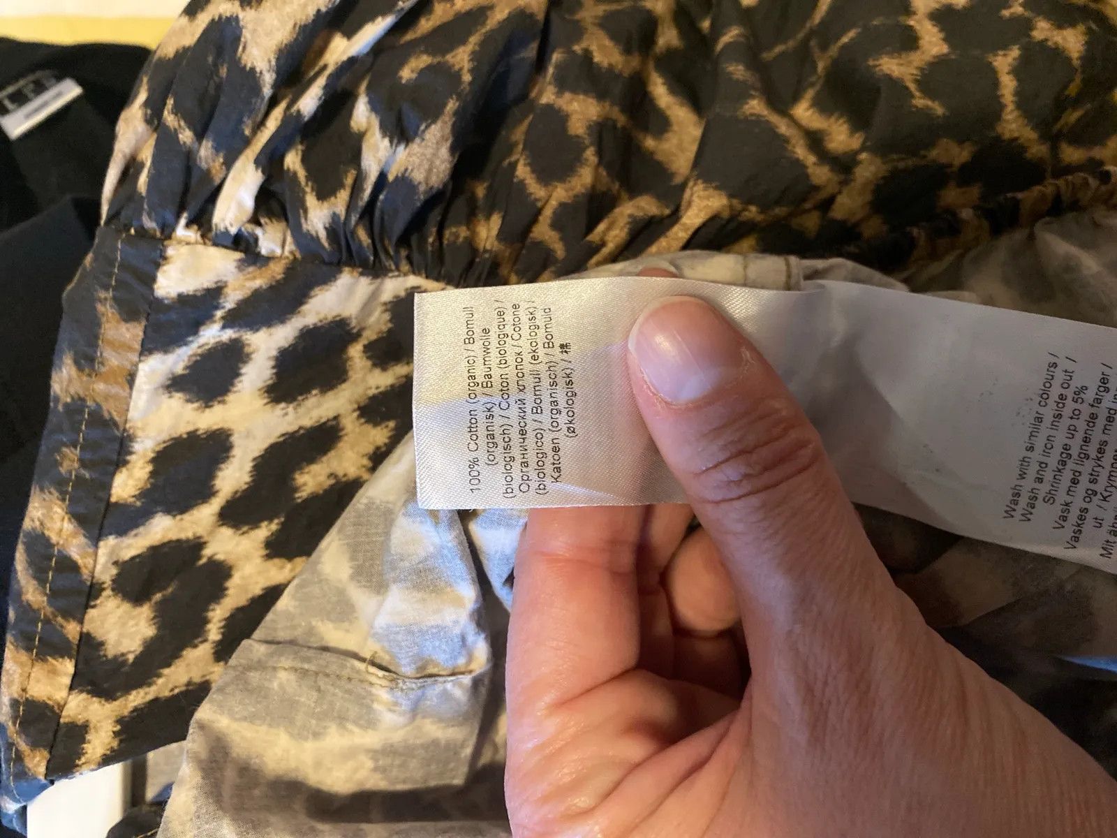 Ganni Ganni Big leopard almond milk Top Size M / US 6-8 / IT 42-44 - 4 Thumbnail