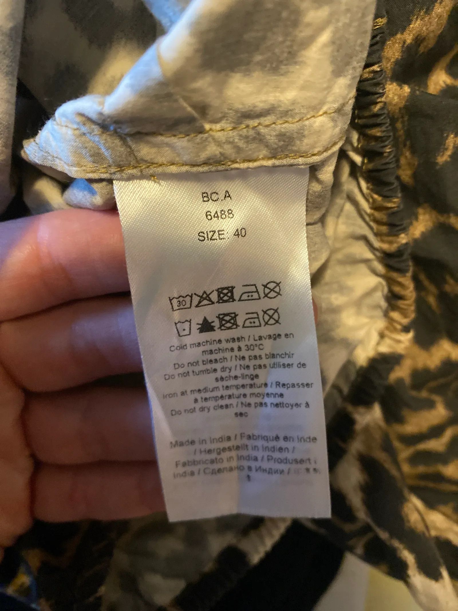 Ganni Ganni Big leopard almond milk Top Size M / US 6-8 / IT 42-44 - 5 Thumbnail