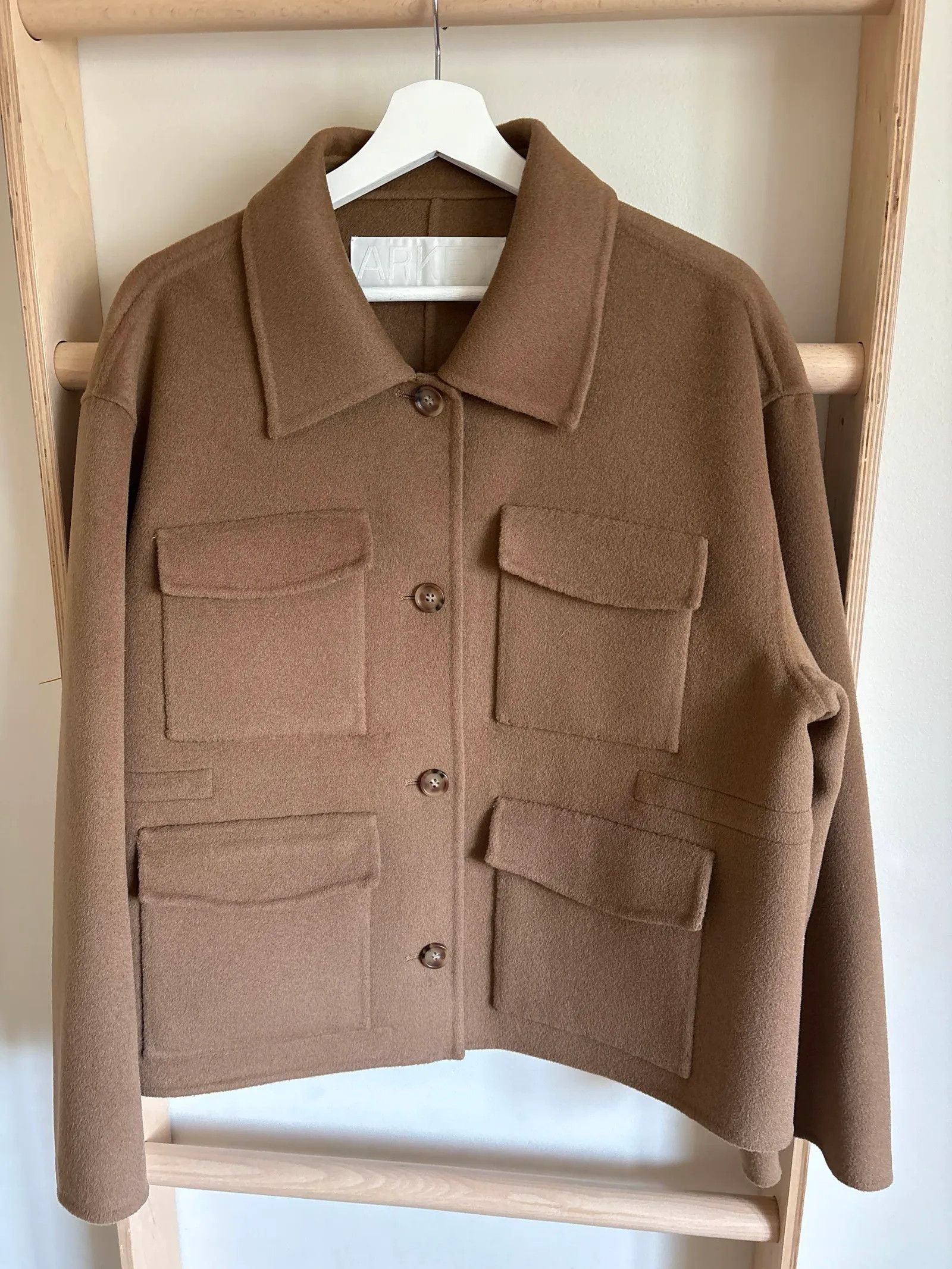 Arket Arket Kort dubbelvävd jacka Jacket Size M / US 6-8 / IT 42-44 - 5 Thumbnail