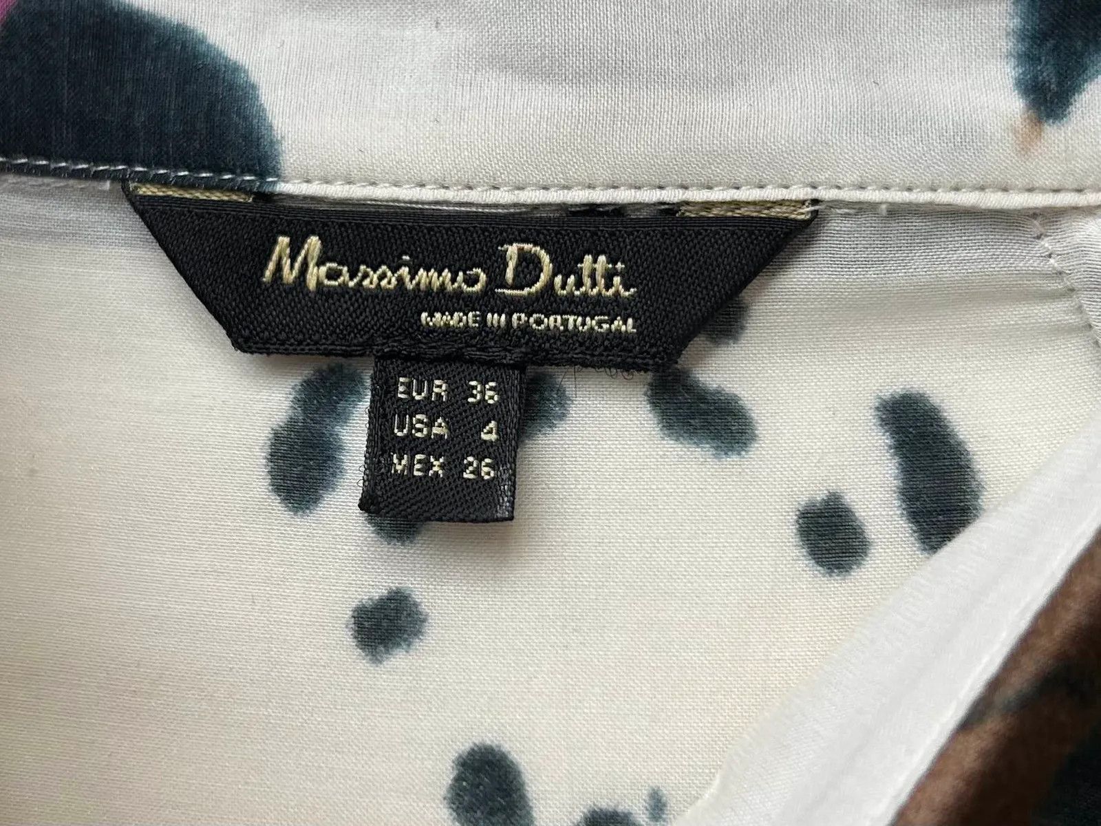 Massimo Dutti Massimo Dutti 5101 Blouse Size XS / US 0-2 / IT 36-38 - 2 Thumbnail
