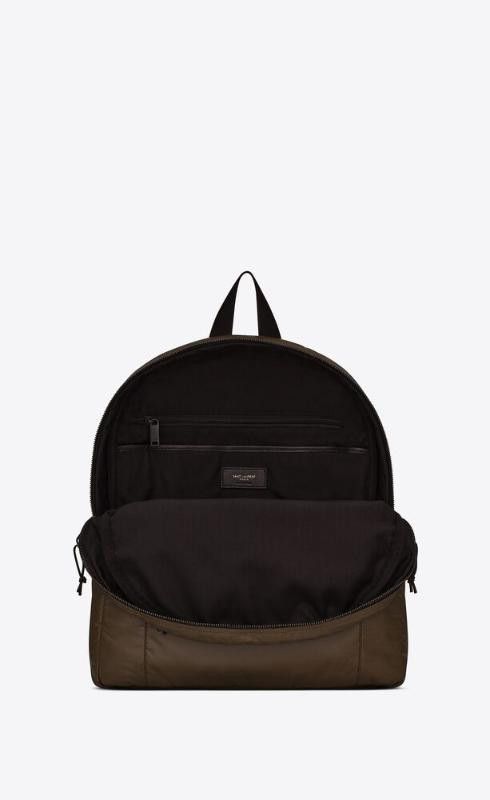 Saint Laurent Paris nuxx backpack in nylon Size ONE SIZE - 4 Thumbnail