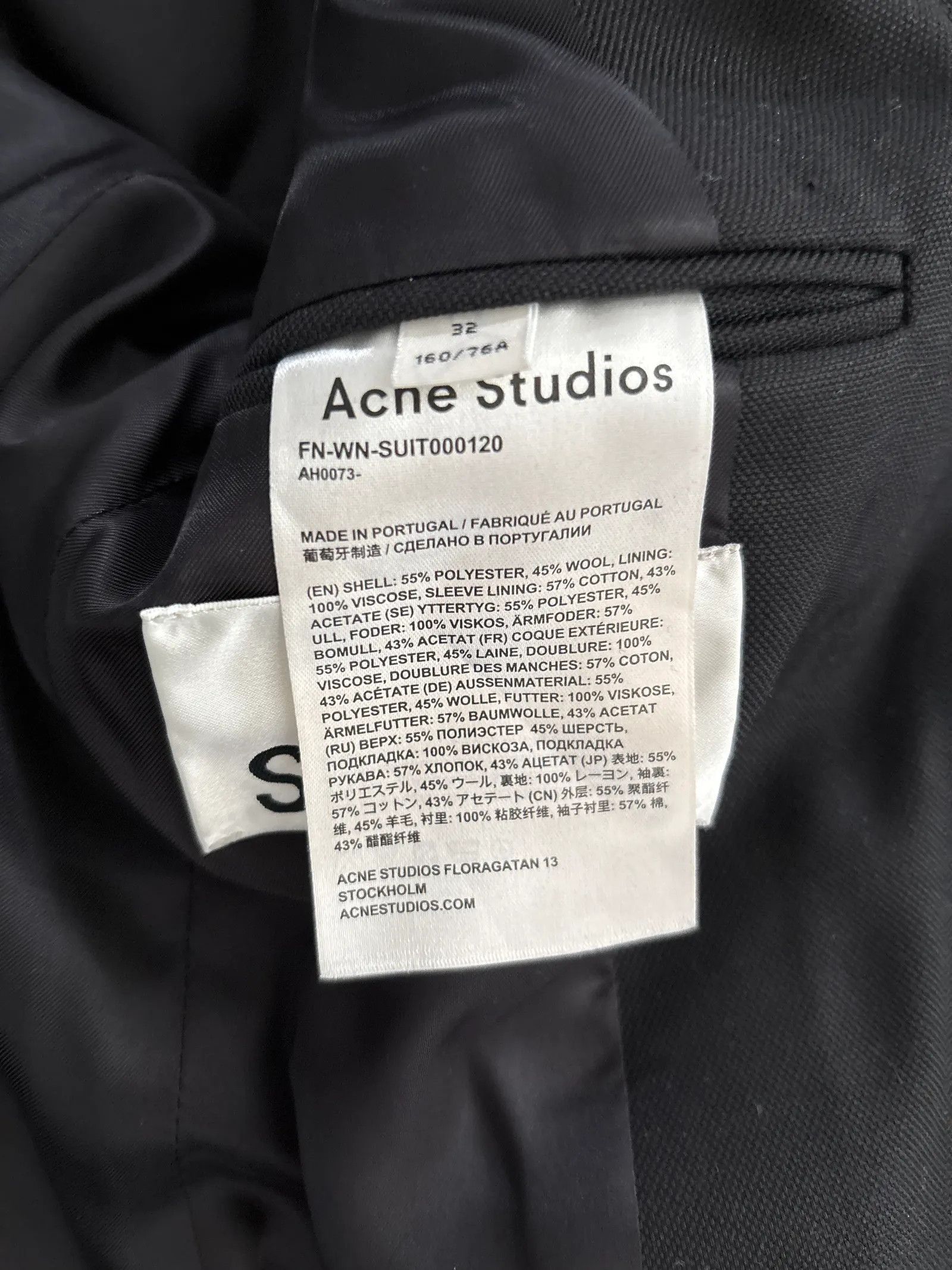 Acne Studios Acne Studios Blazer Size XXS / US 00 / IT 34 - 3 Thumbnail