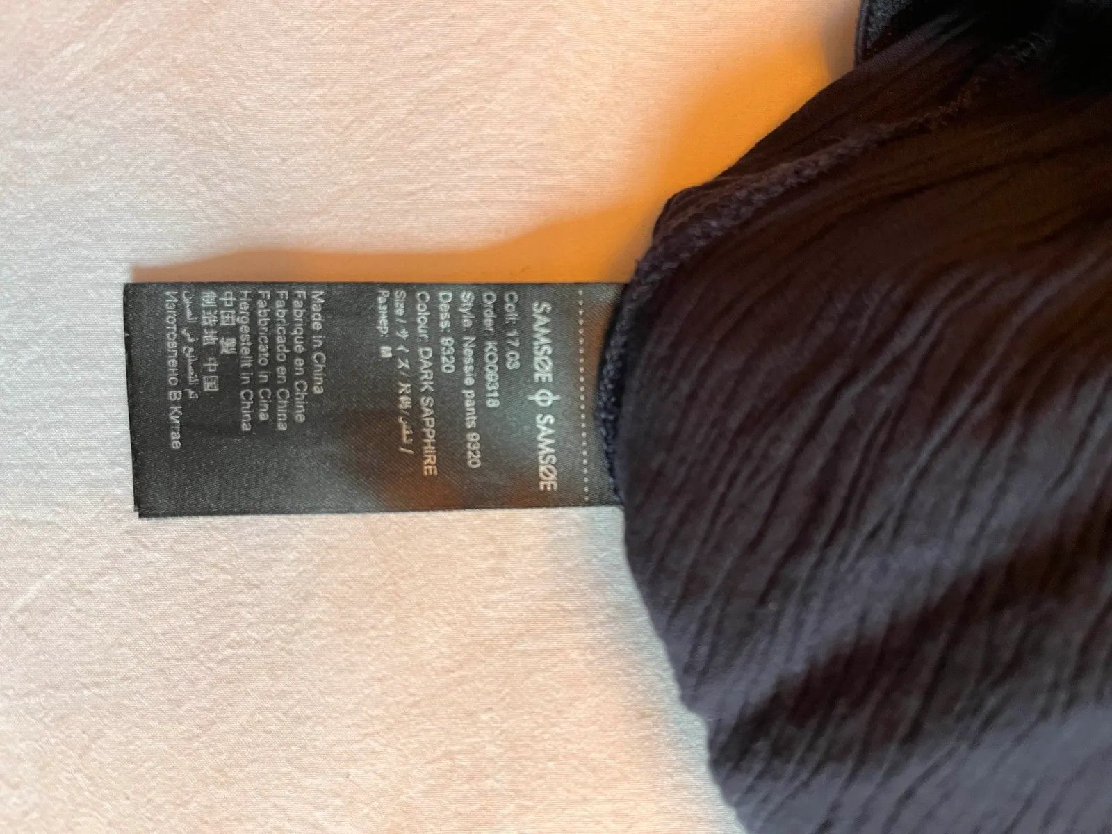 Samsoe Samsoe Samsøe Samsøe Nessie Pants 9320 Pants Size 28" / US 6 / IT 42 - 3 Thumbnail