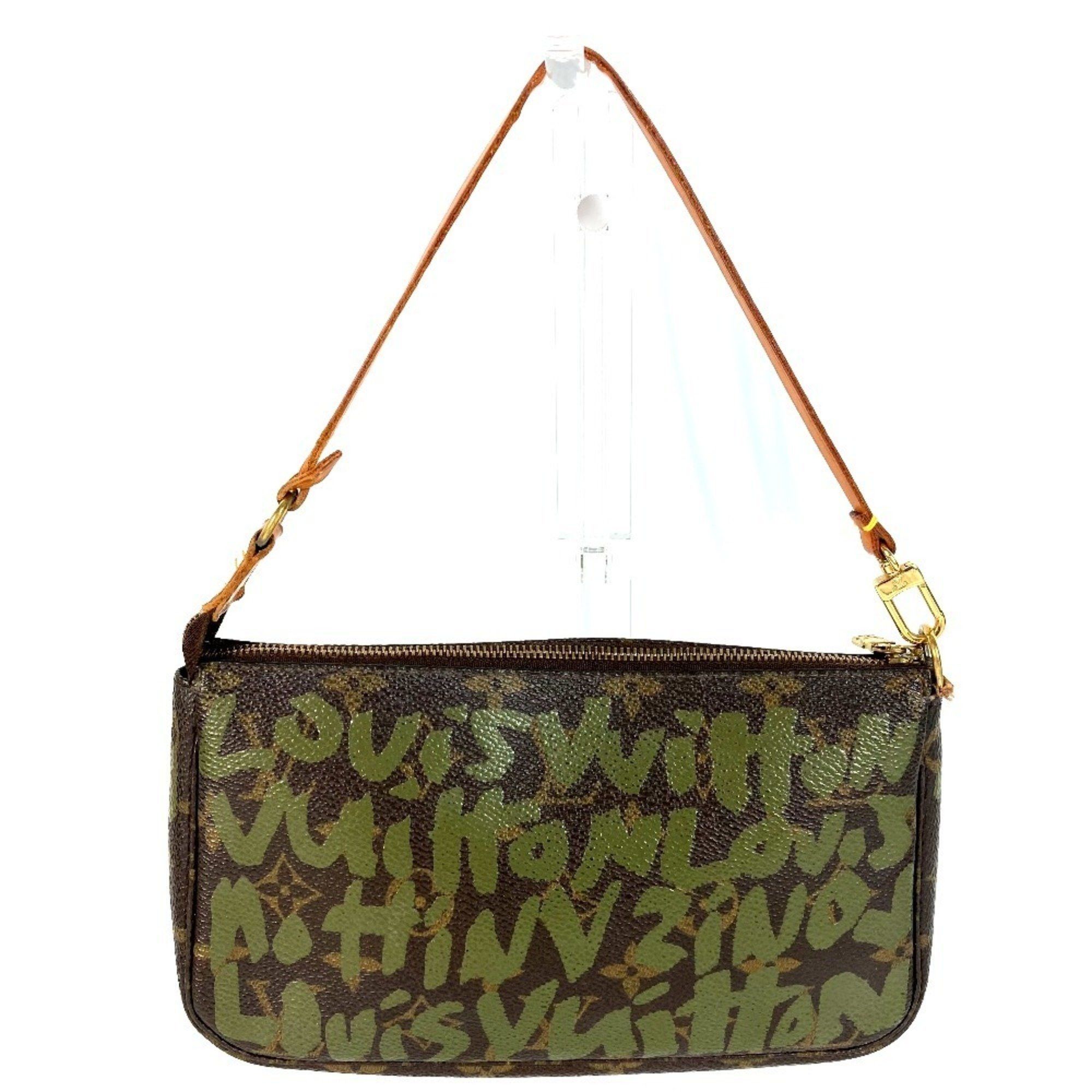 LOUIS VUITTON M92191 Monogram Graffiti Pochette Accessory Pouch