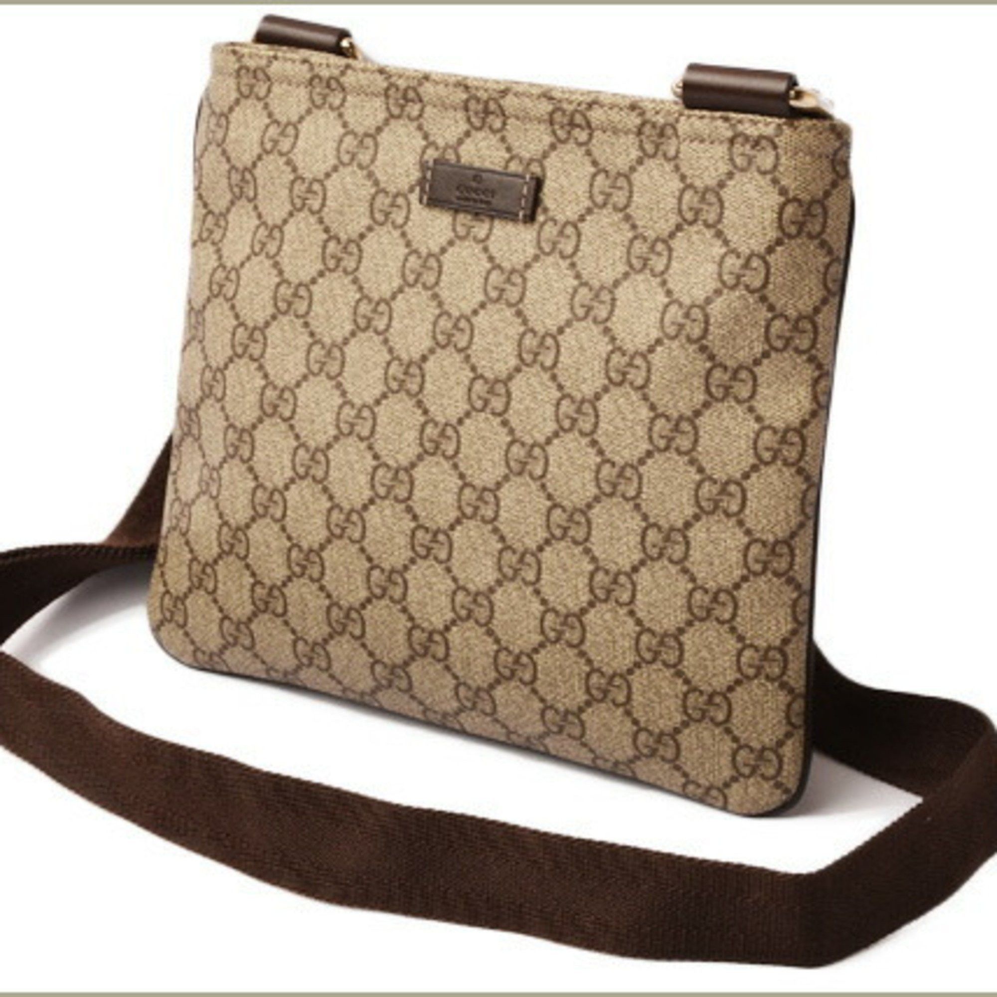 Gucci GUCCI Bag GG Plus Brown/Beige Brown 201538 Size ONE SIZE - 3 Thumbnail