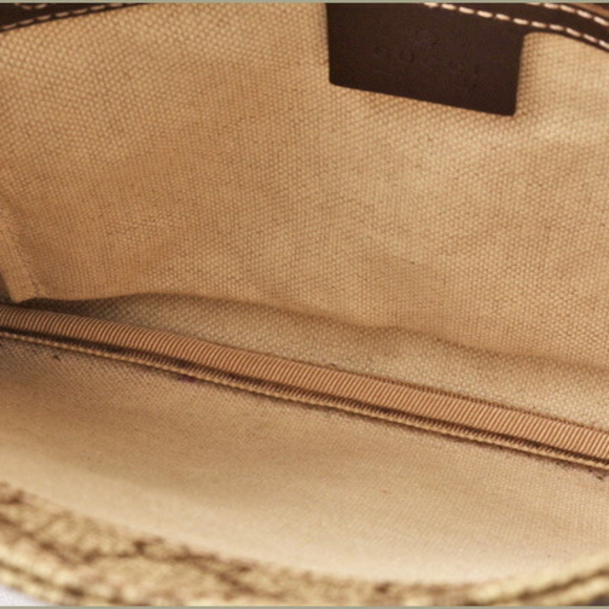 Gucci GUCCI Bag GG Plus Brown/Beige Brown 201538 Size ONE SIZE - 10 Thumbnail